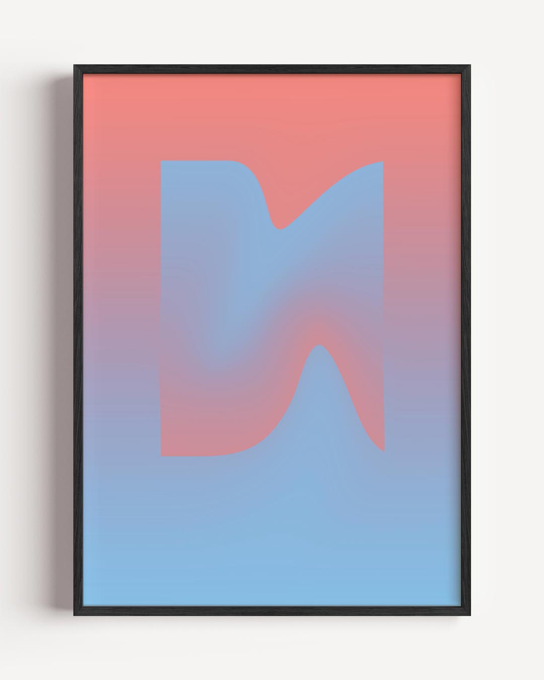 Dromerige Vormen Poster-WallArtistic