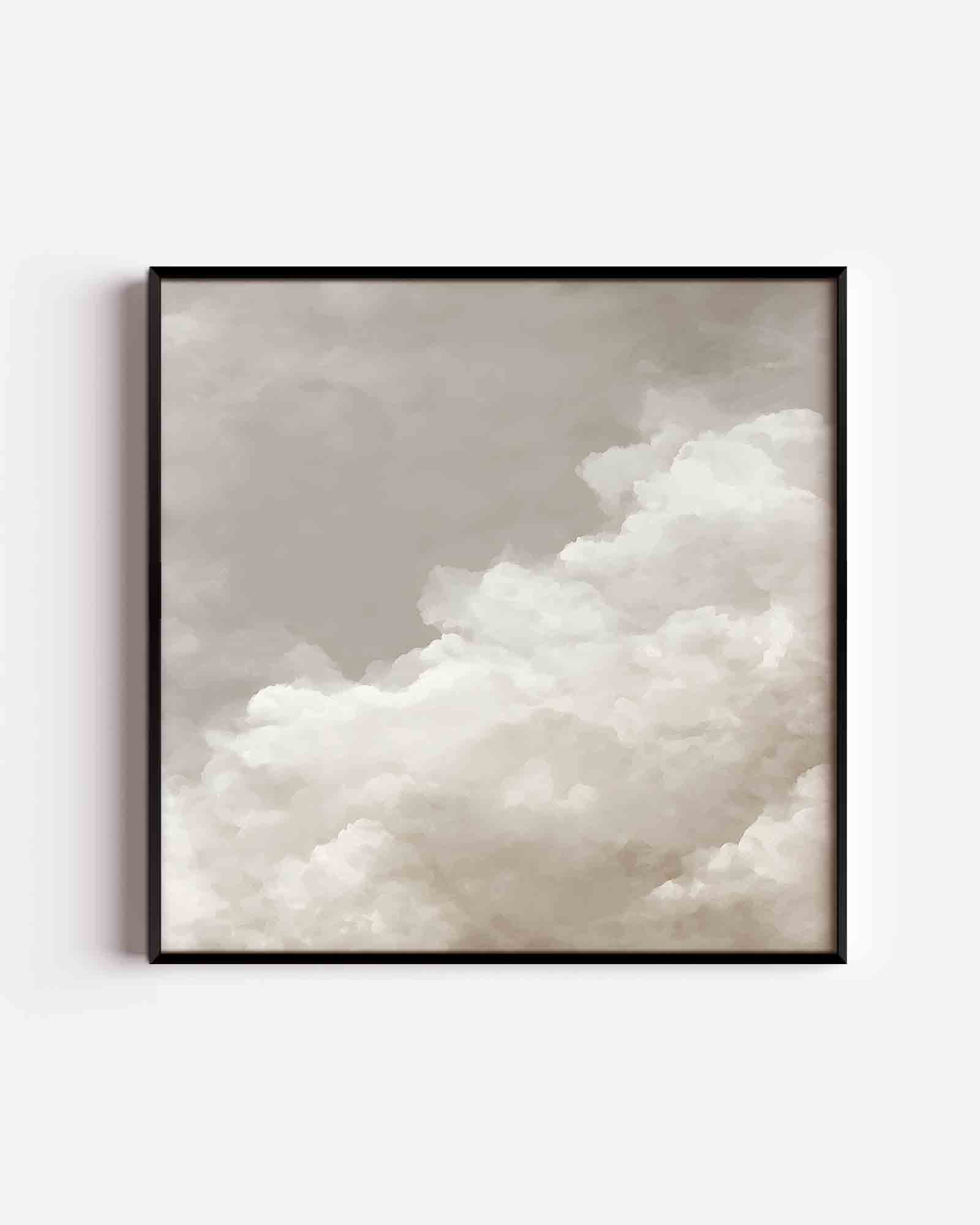 Wolkenformatie Poster