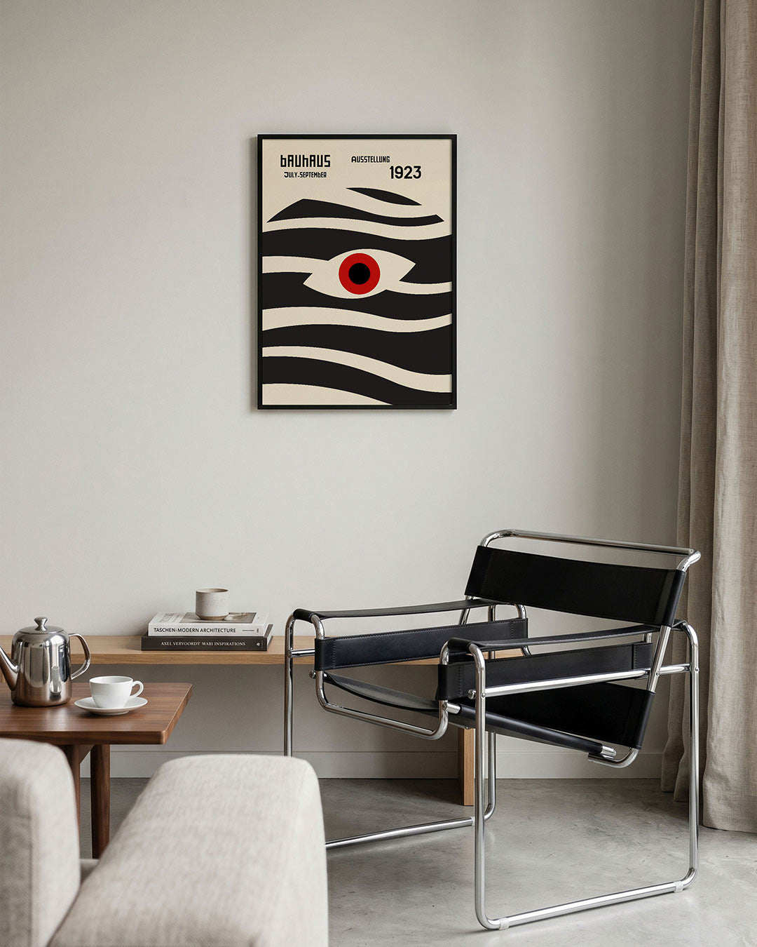 Golvend lijnenspel Poster