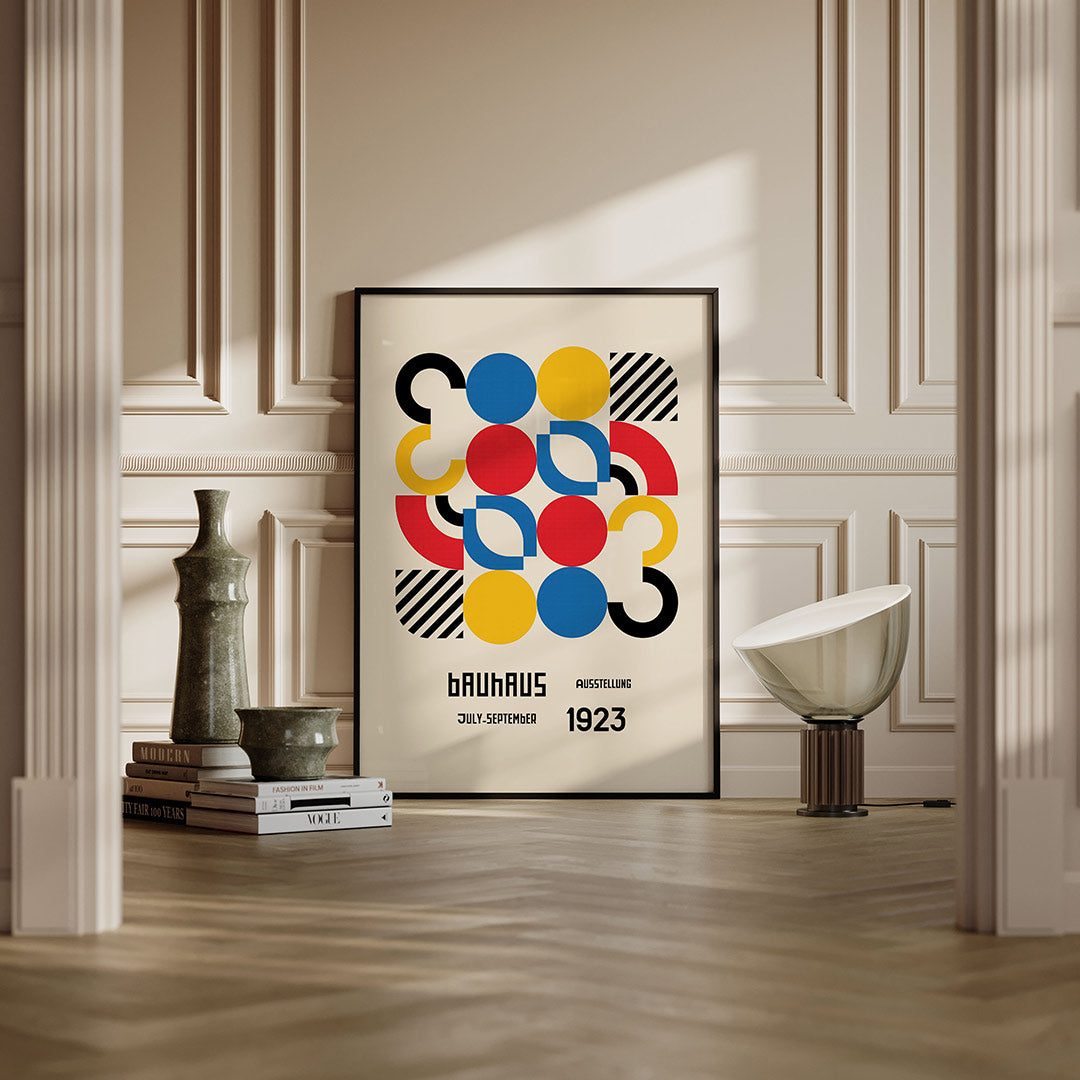 Vormen en kleurvlakken Poster