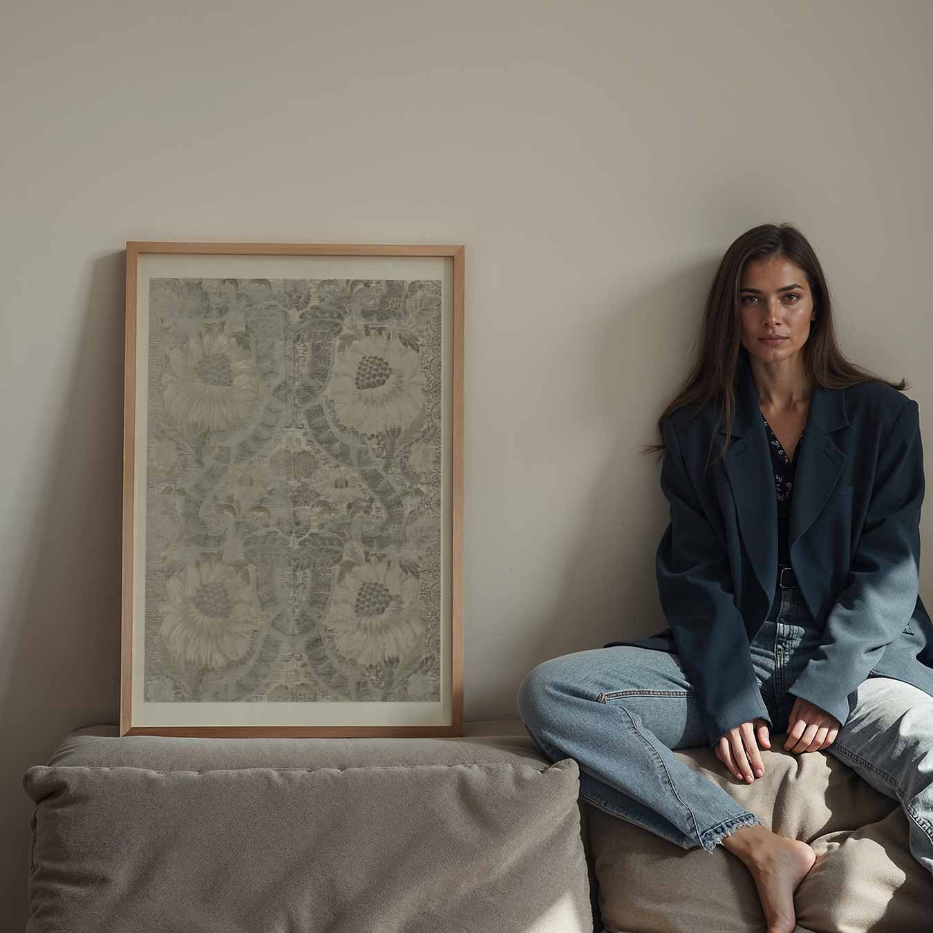 Vintage Bloemen Poster-WallArtistic