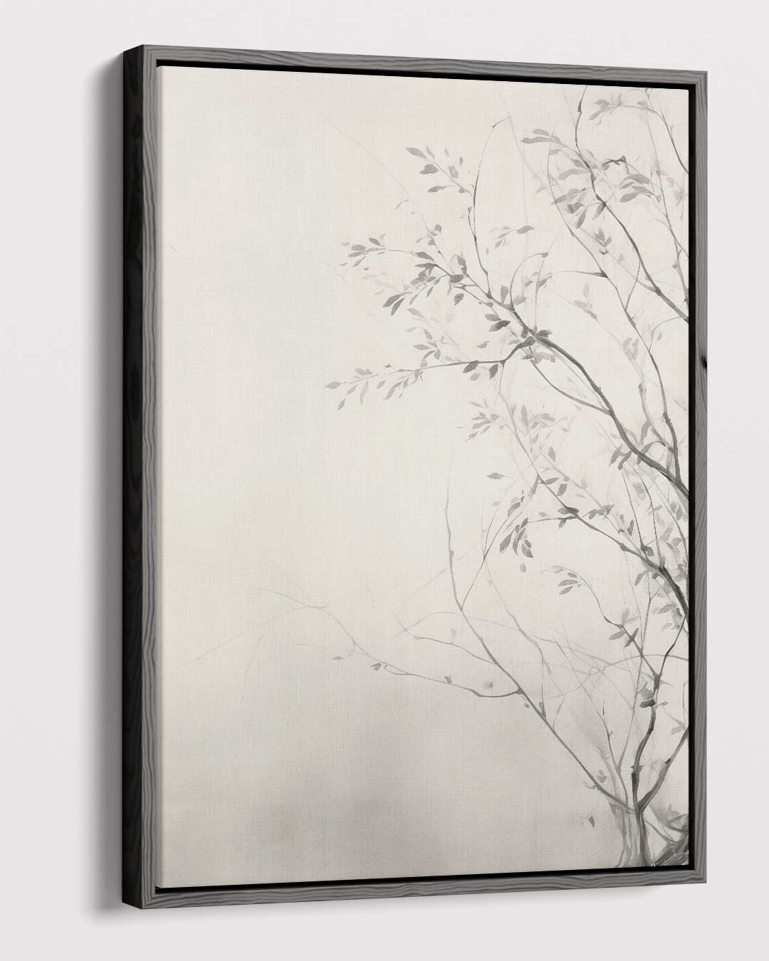 Subtiele Natuurtekening Kunstwerk-canvas-dibond-plexiglas-wanddecoratie-WallArtistic