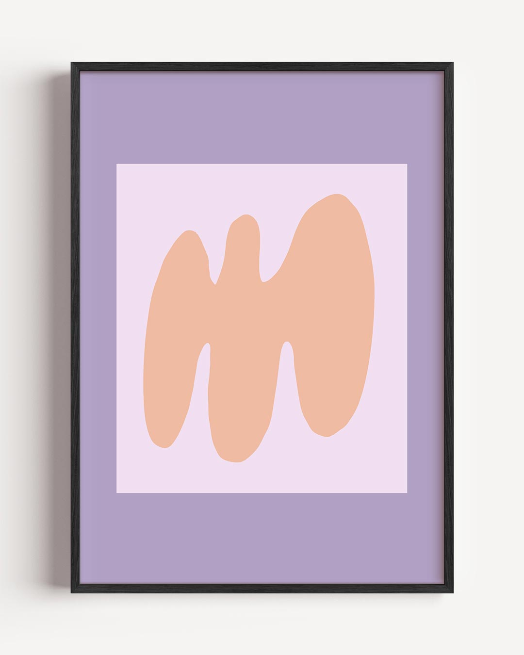 Speelse Pastel Abstractie Poster-WallArtistic