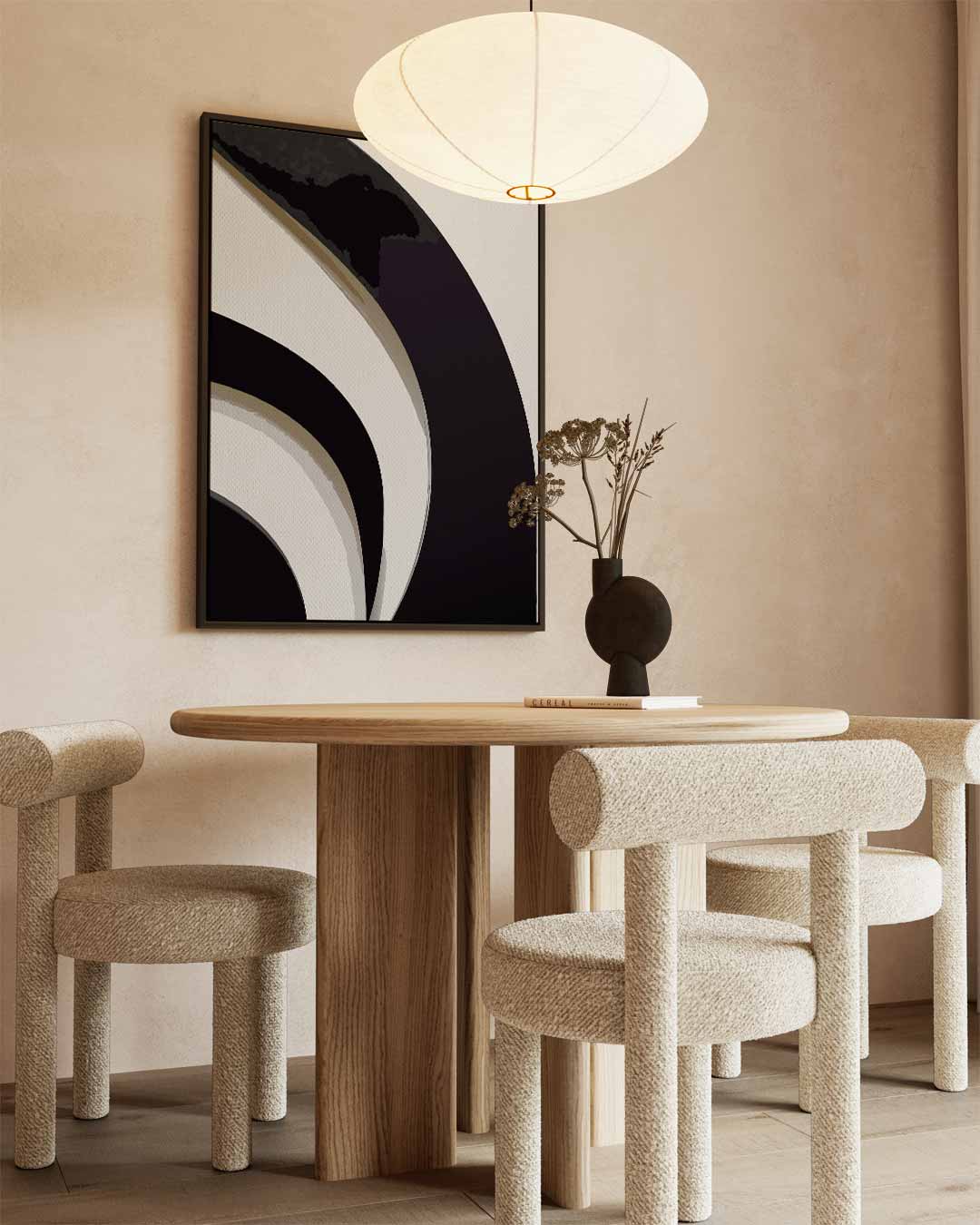 Abstracte Vluchtigheid Kunstwerk-canvas-dibond-plexiglas-wanddecoratie-WallArtistic