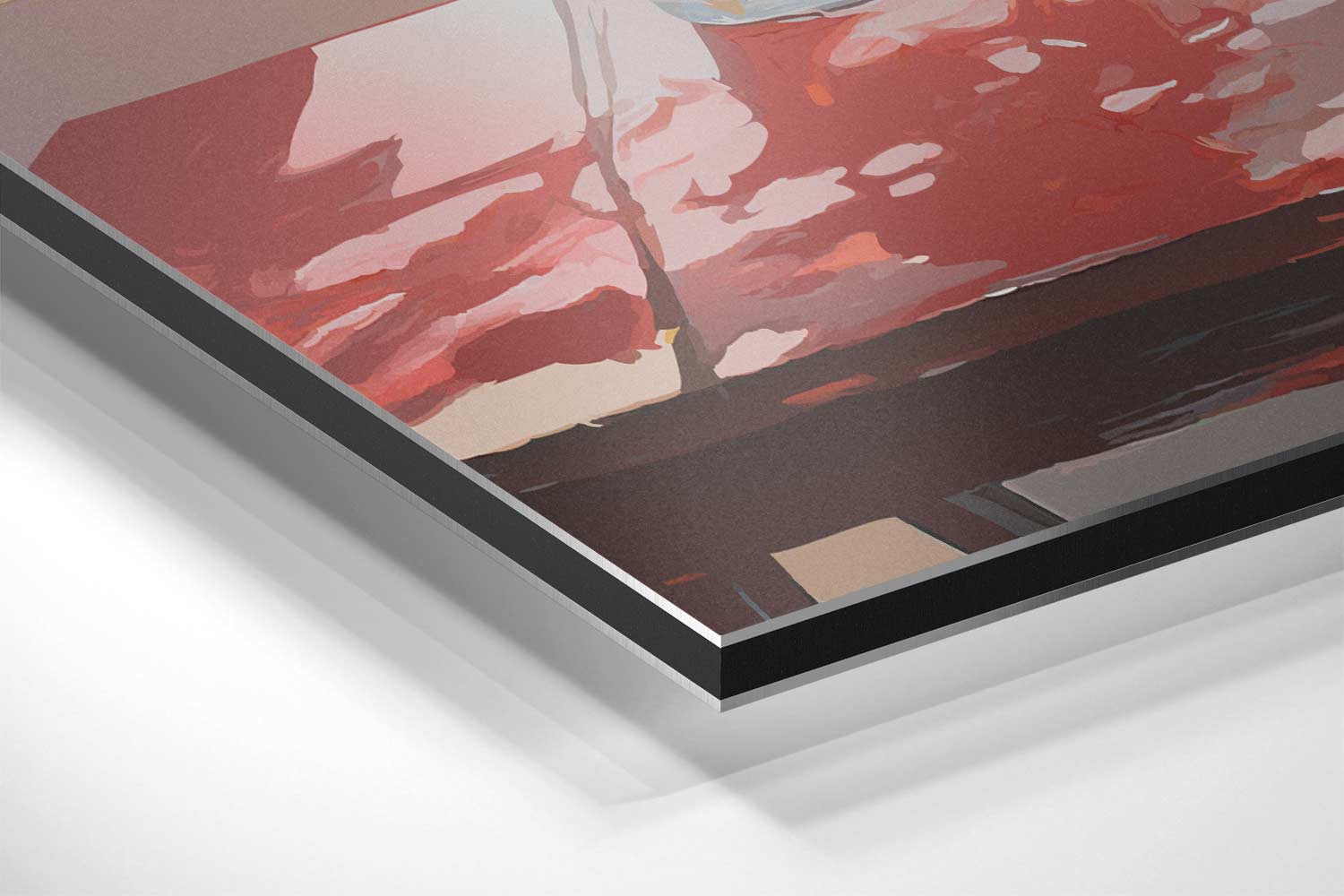 Fleurige Zomermiddag Kunstwerk-canvas-dibond-plexiglas-wanddecoratie-WallArtistic