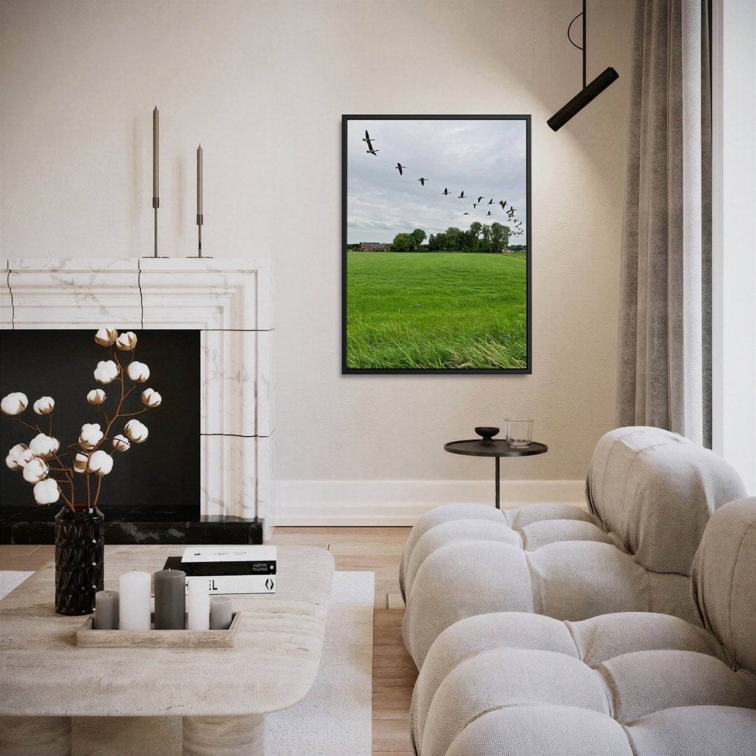 Vliegende vogels Kunstwerk