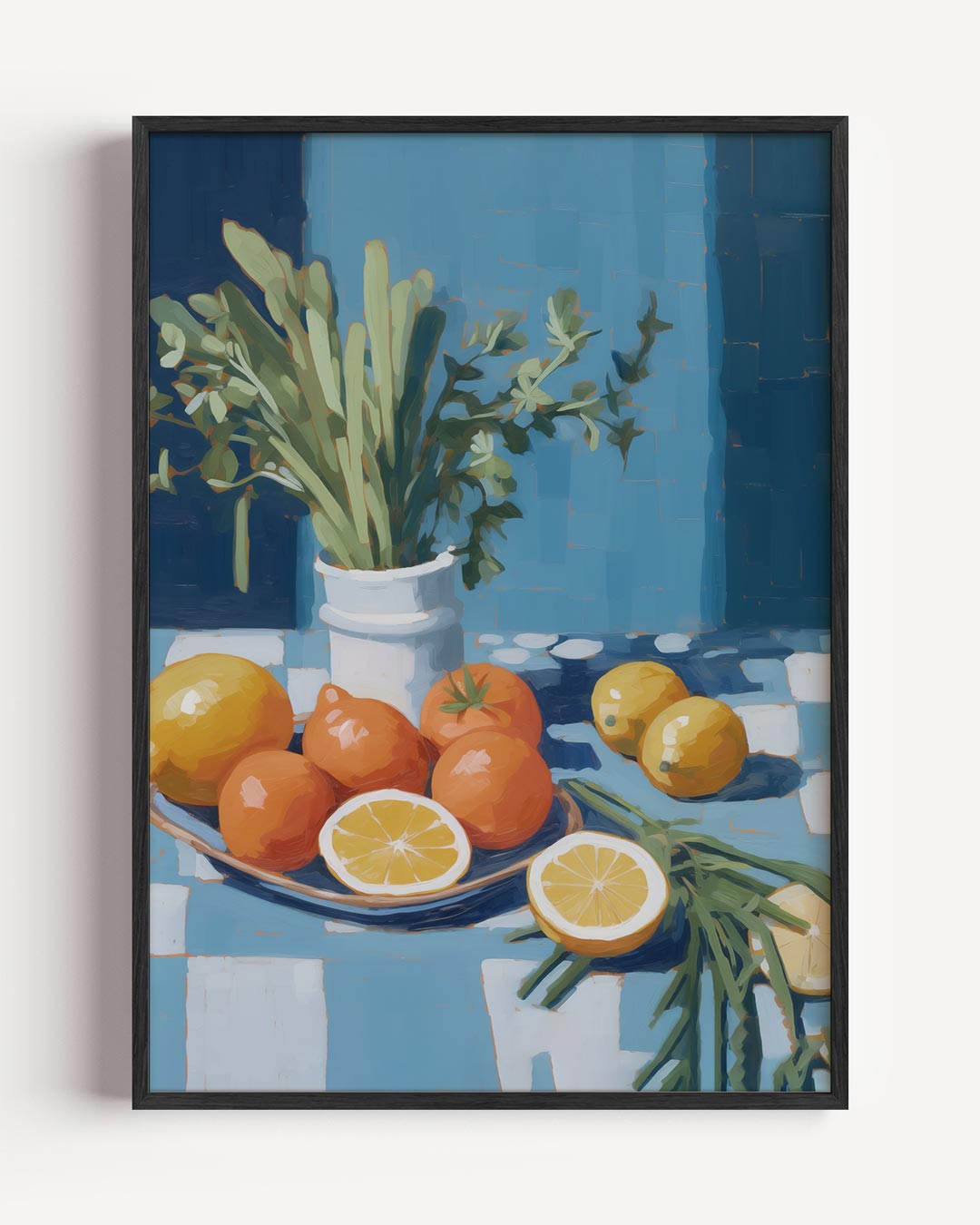 Frisse Fruitschaal Poster-WallArtistic