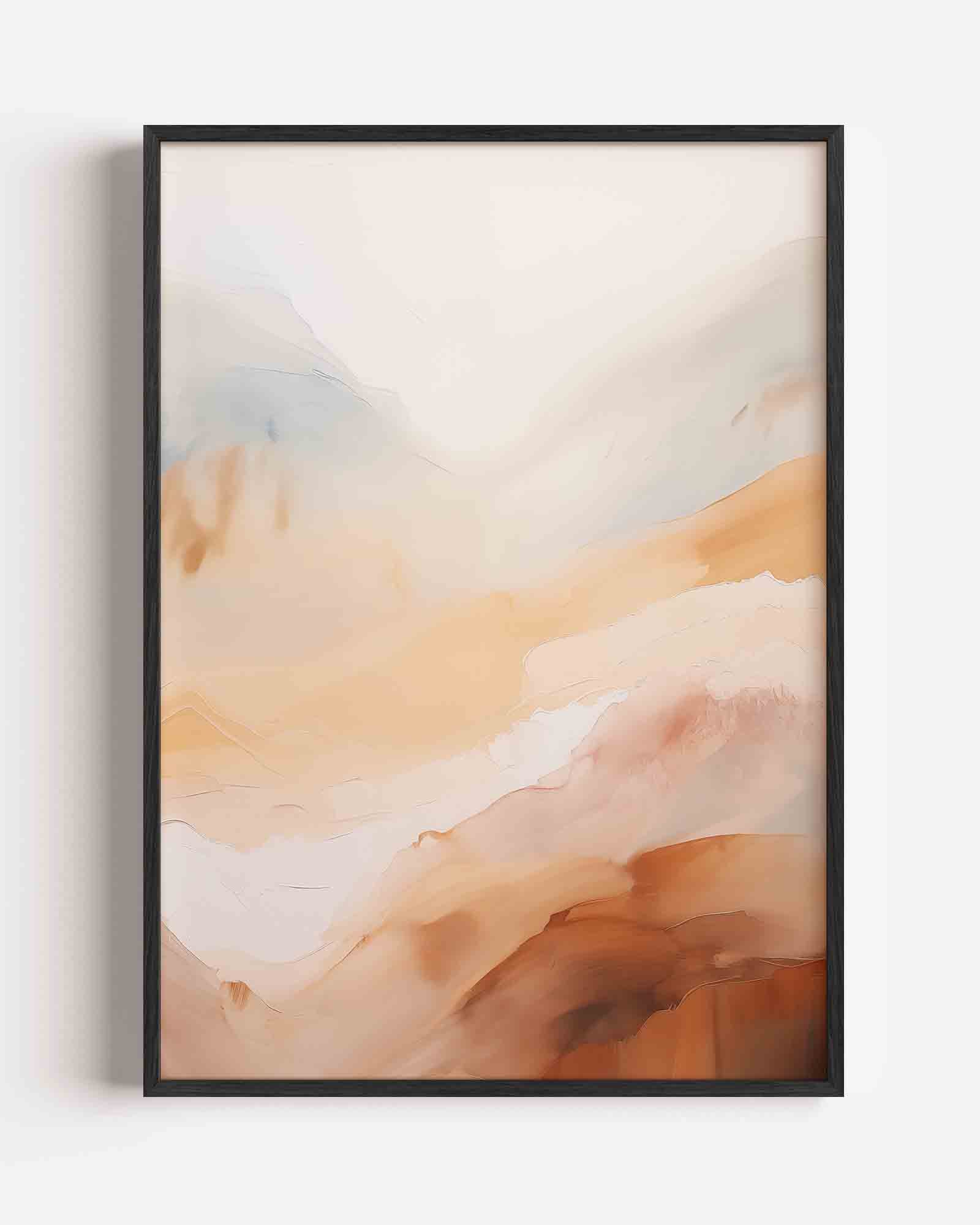 Abstracte landschappen Poster