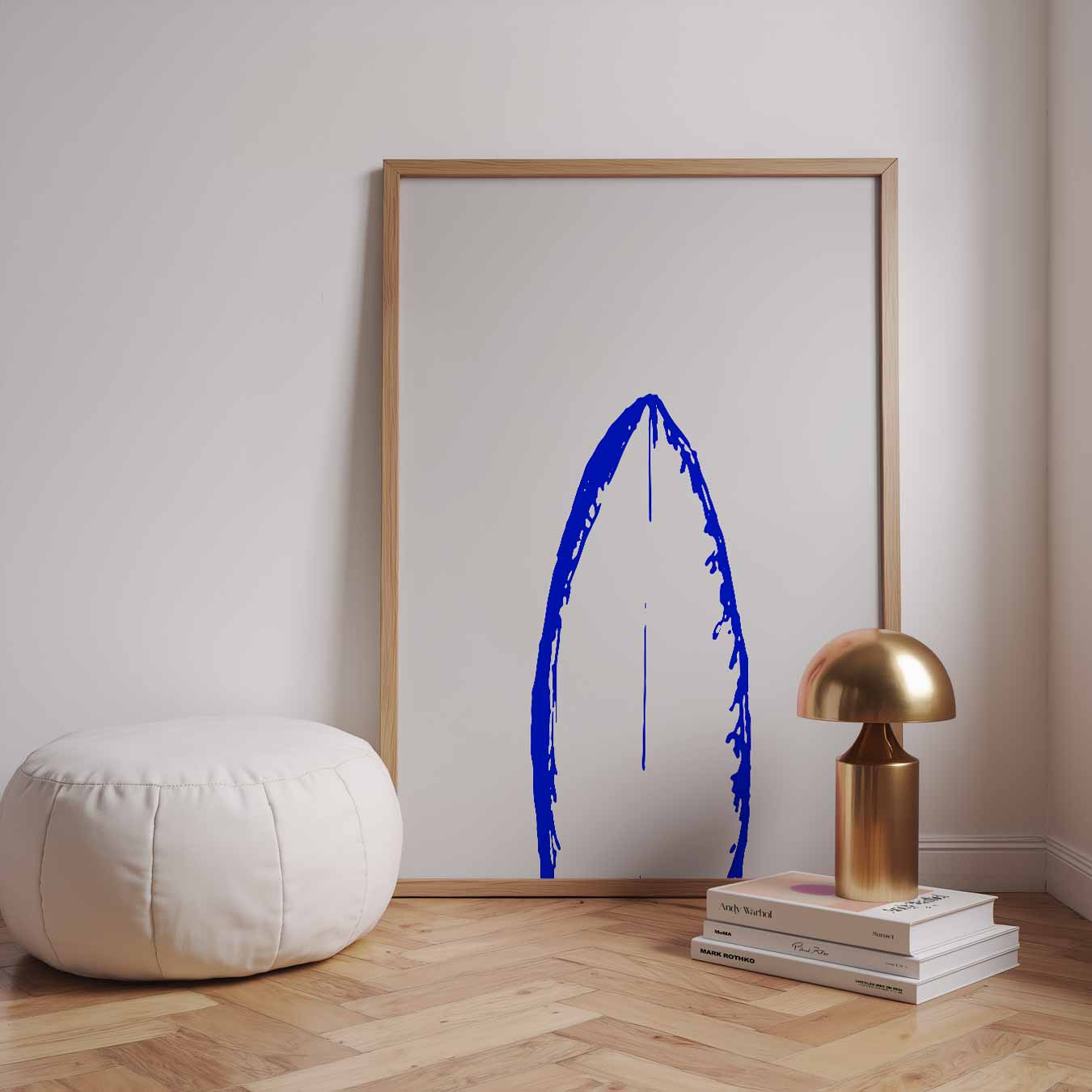 Moderne Bladkunst Poster