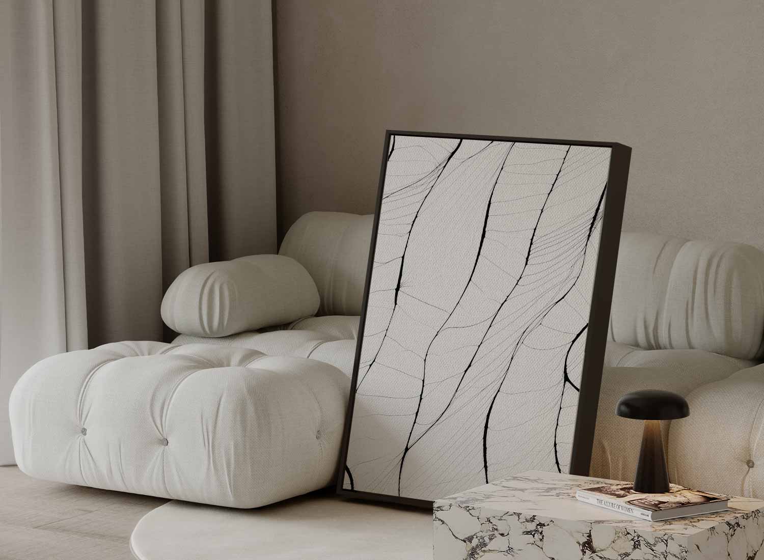 Fragiele Natuurpracht Kunstwerk-canvas-dibond-plexiglas-wanddecoratie-WallArtistic