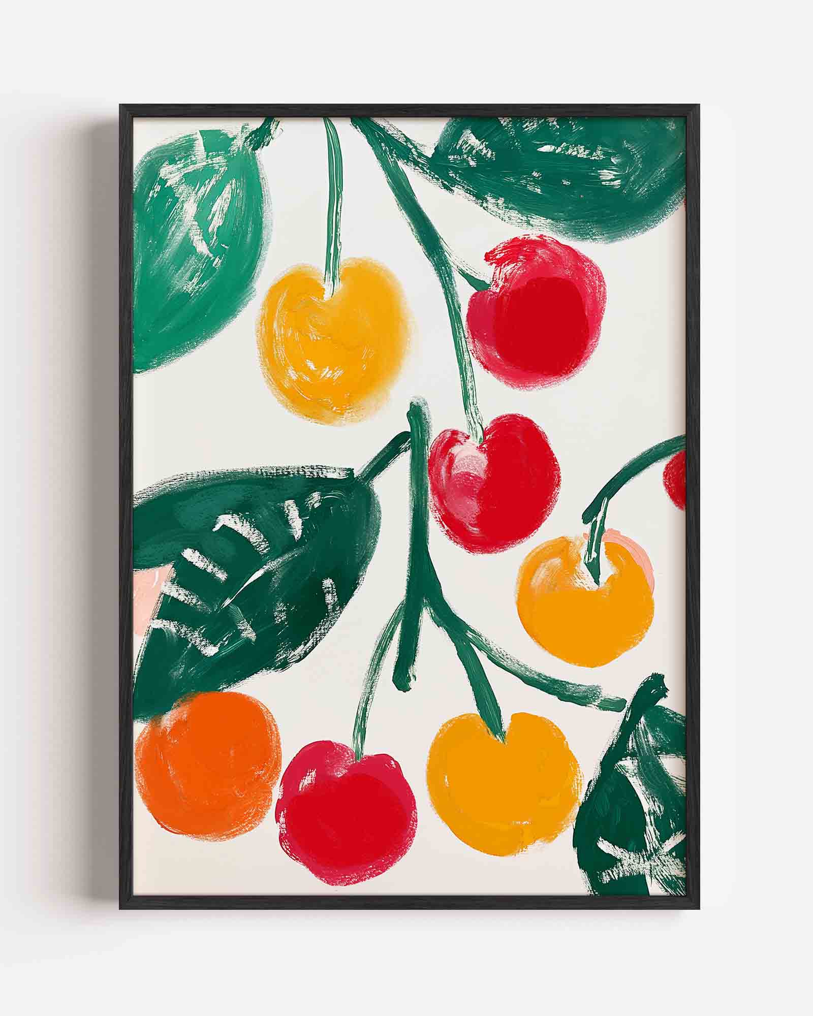 Fruit en bladeren Poster
