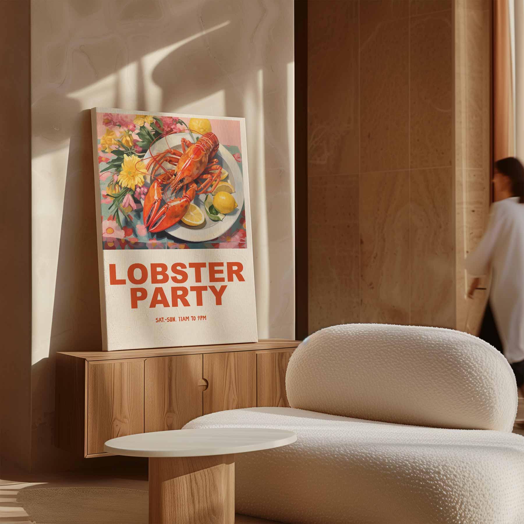 Lobster Party Poster