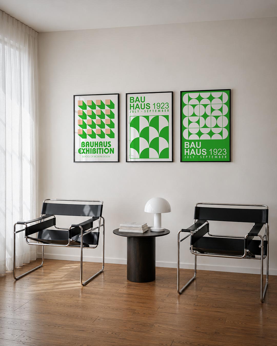 Vorm en schaduw Posterset