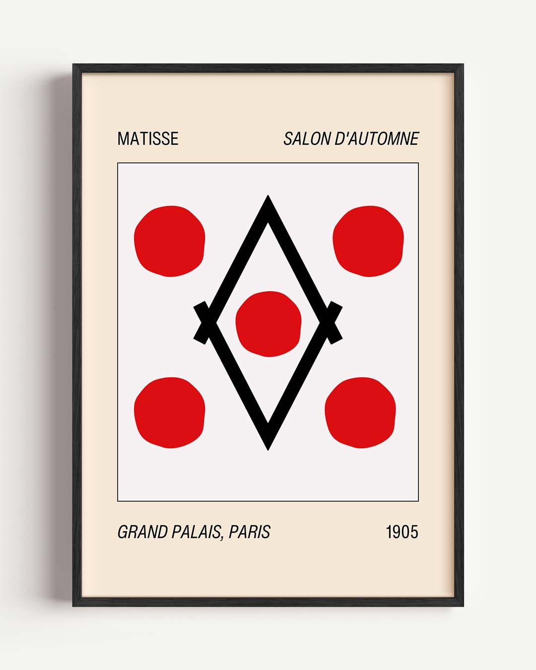 Moderne Matisse Kunstposter-WallArtistic