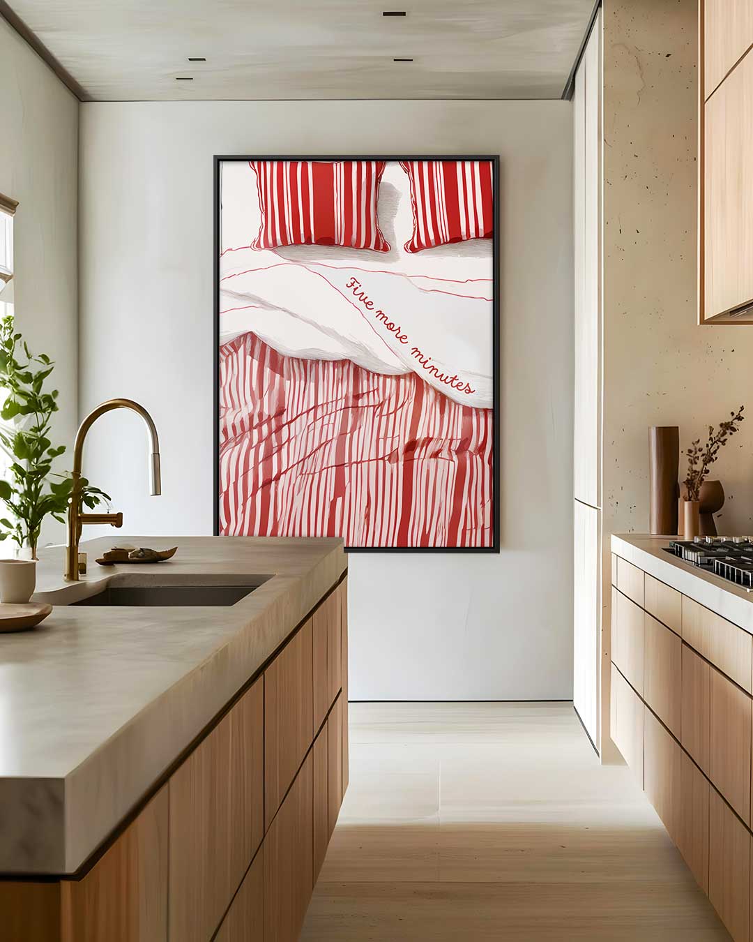 Five More Minutes Wandkunst Kunstwerk-canvas-dibond-plexiglas-wanddecoratie-WallArtistic