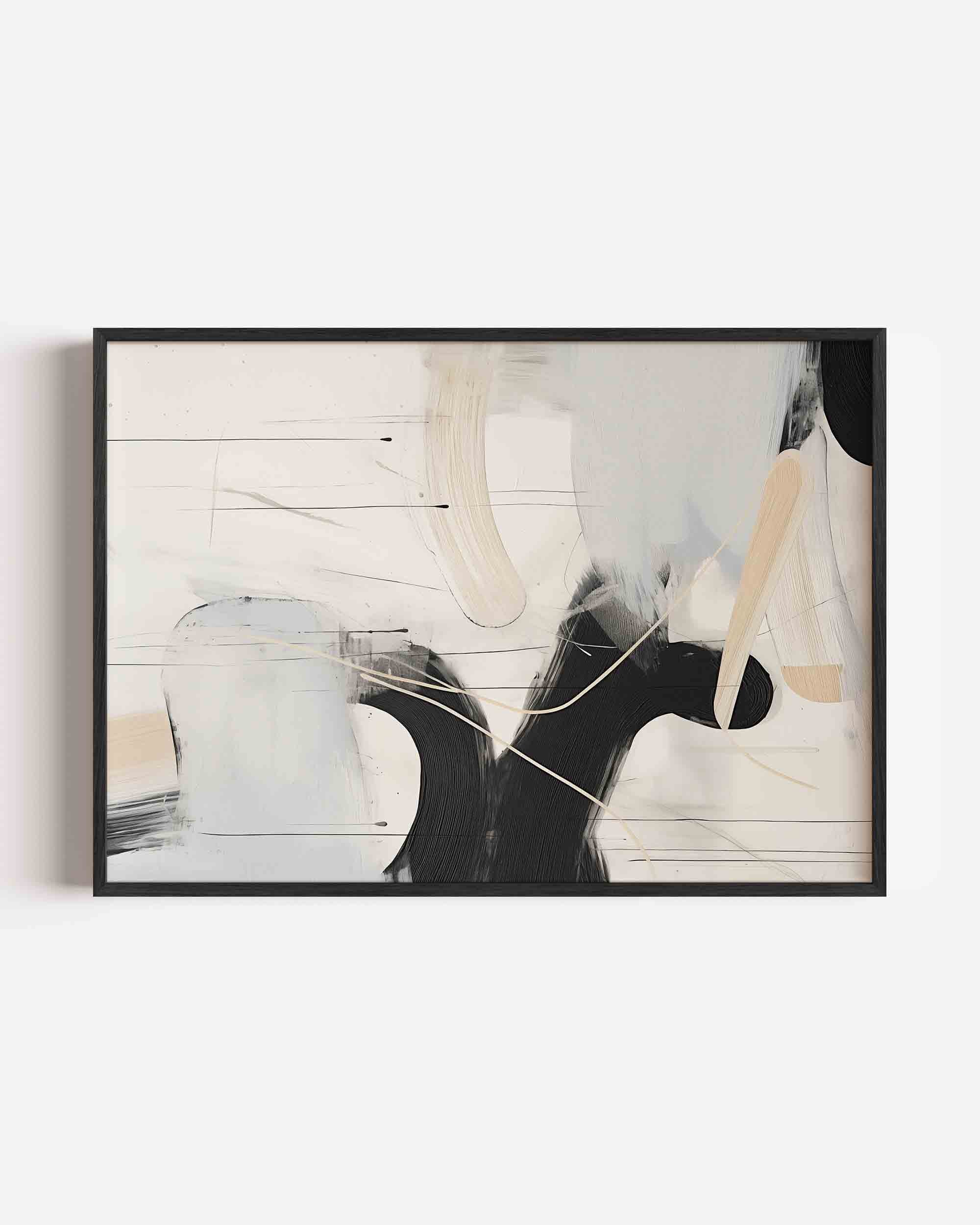 Abstracte vormen Poster