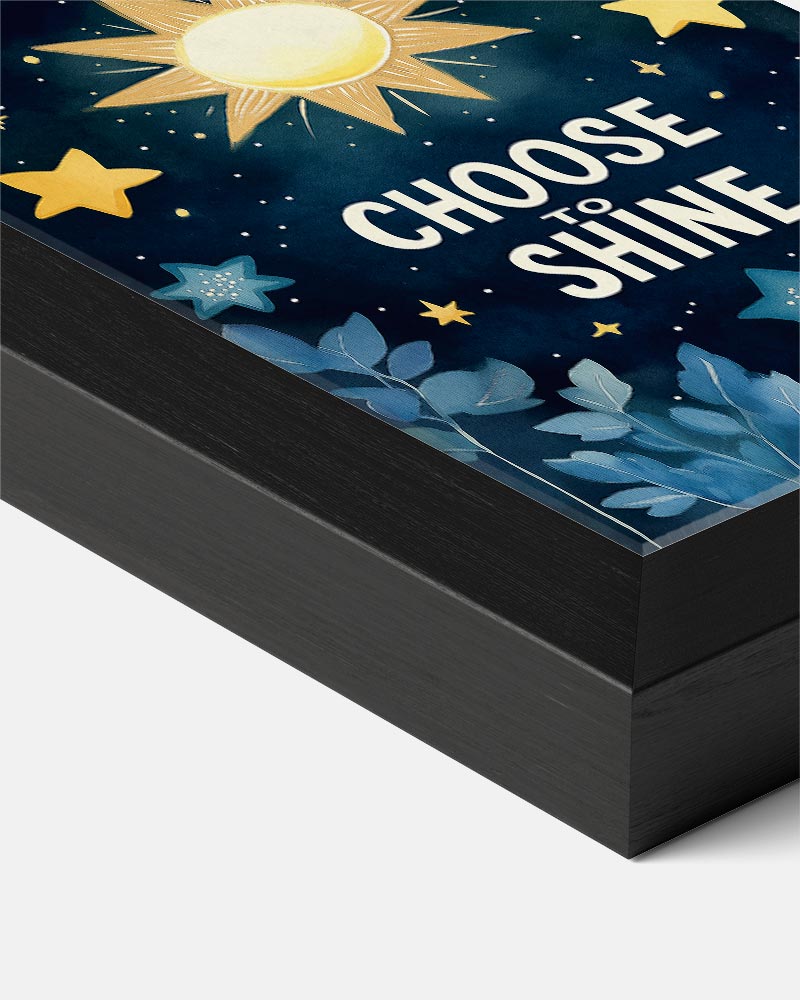 Stralende Inspiratie Poster
