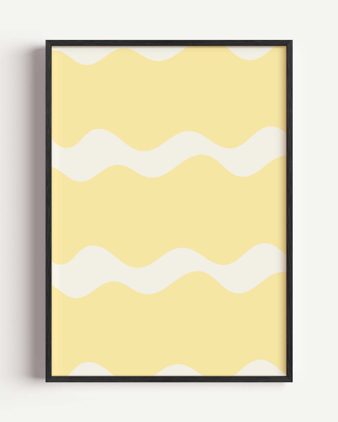 Zonnestraaltjes Golfjes Poster-WallArtistic