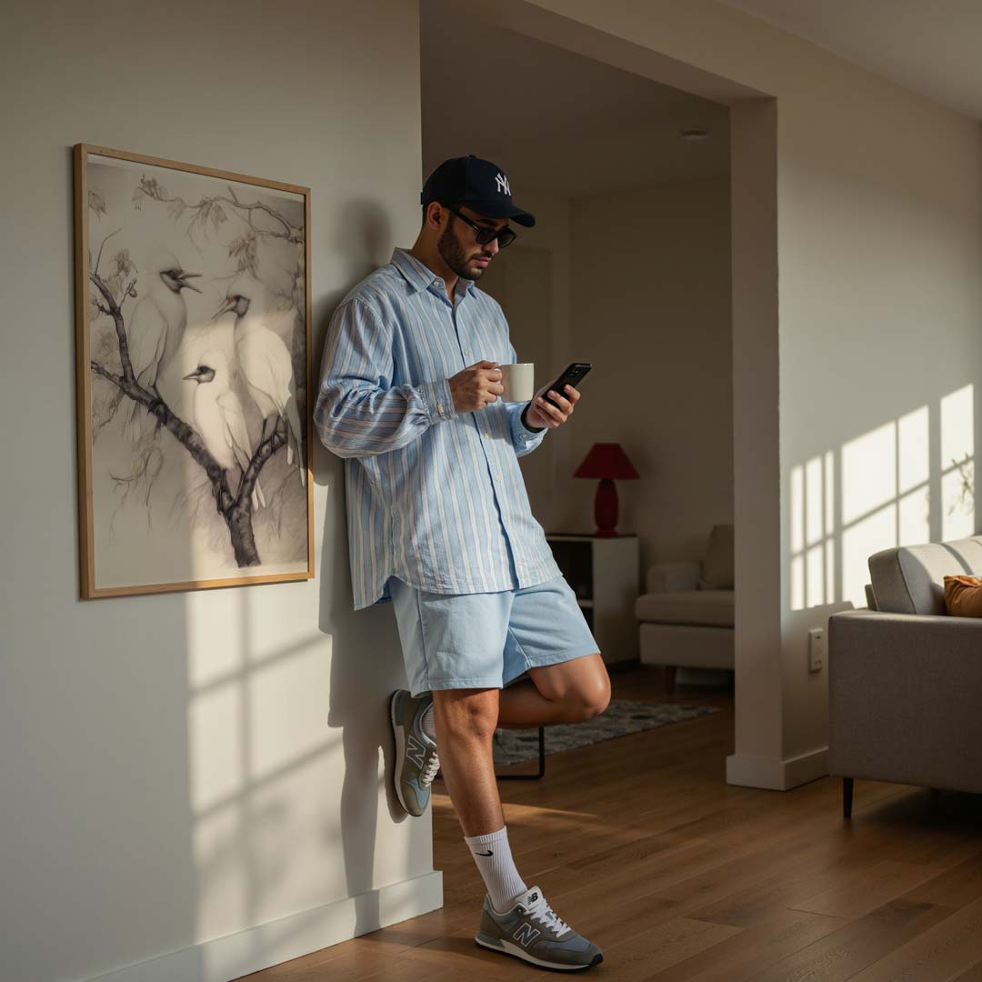 Elegante Vogel Illustratie Poster-WallArtistic