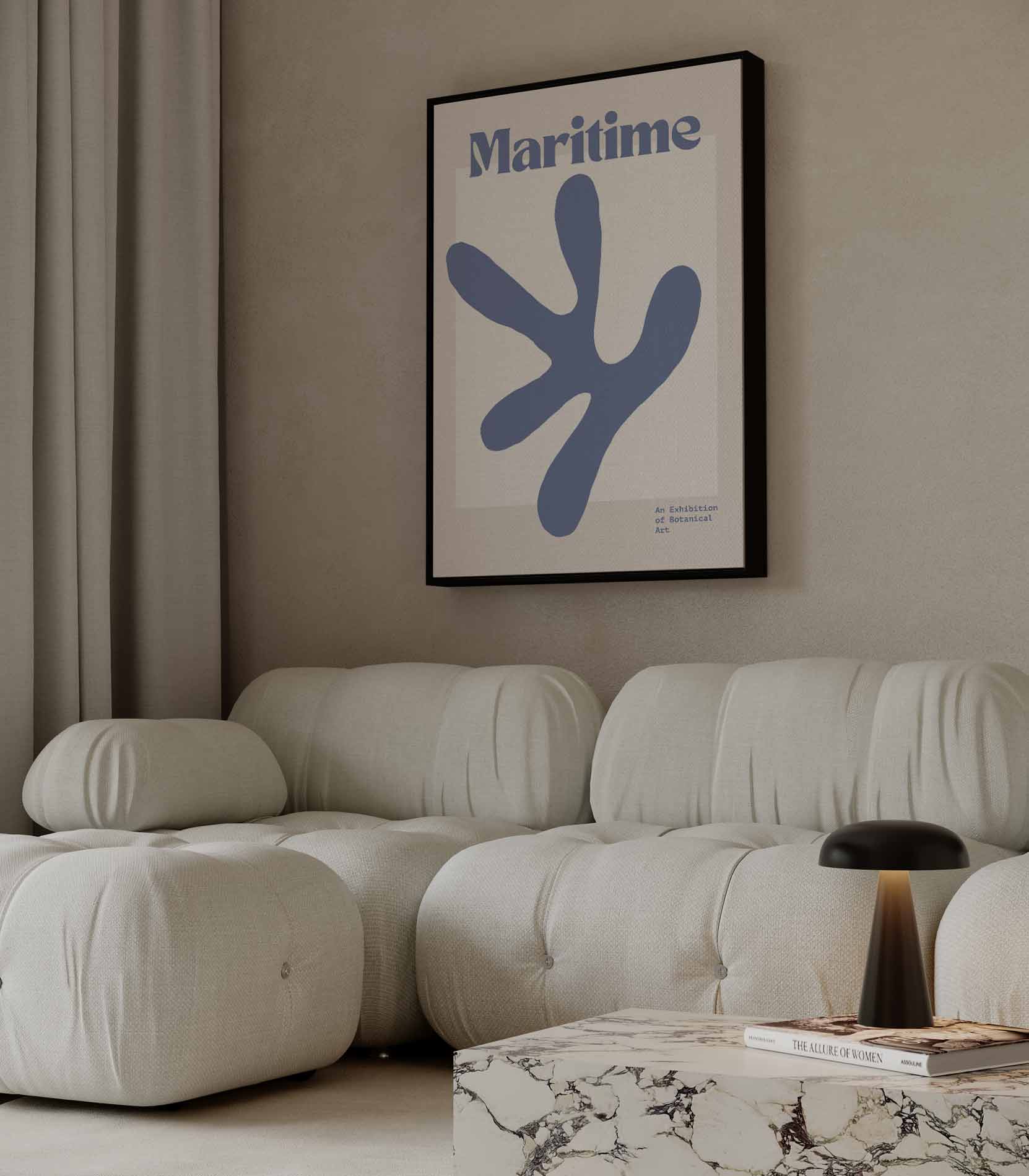 Maritieme Abstractie Kunstwerk-canvas-dibond-plexiglas-wanddecoratie-WallArtistic