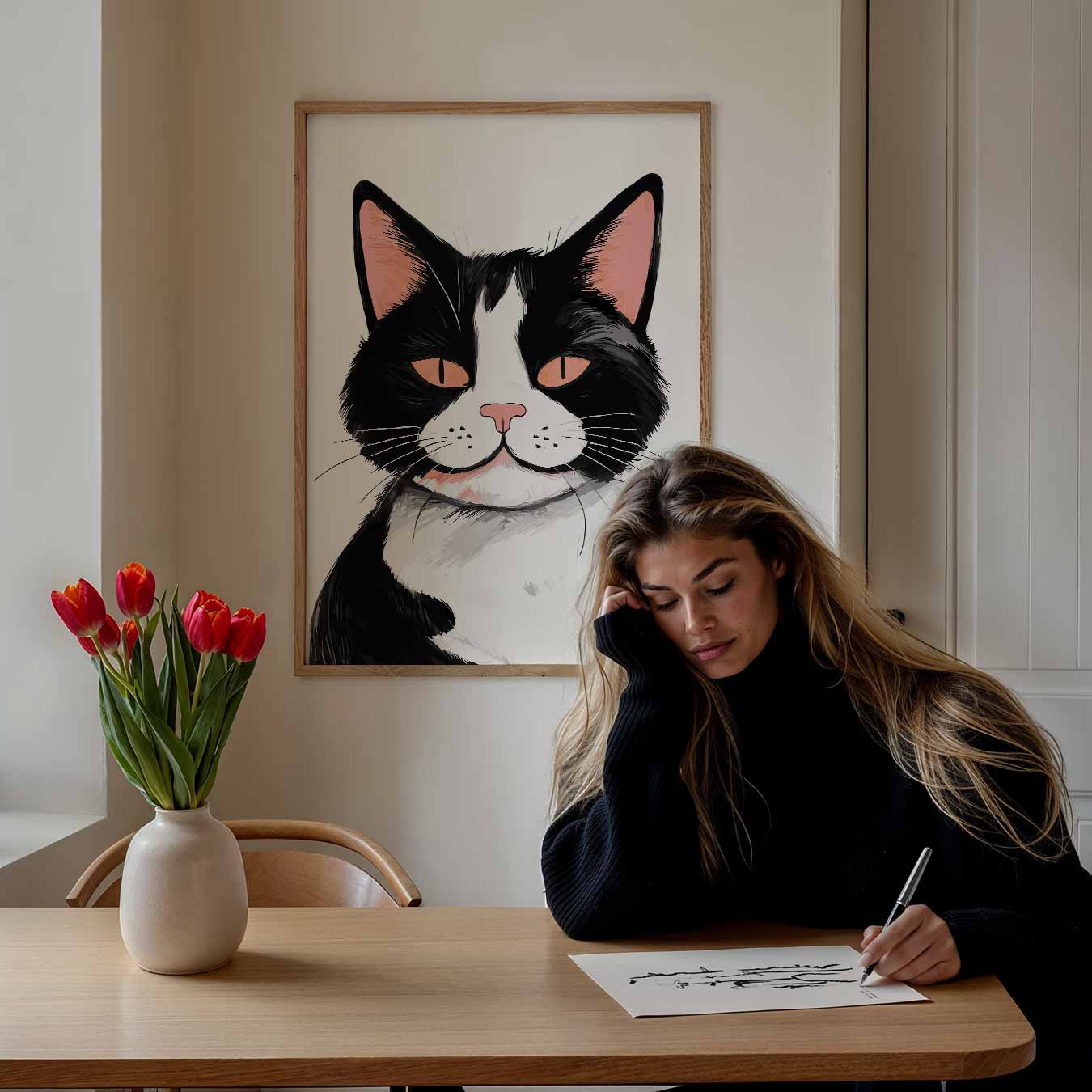 Schattige Kattenposter