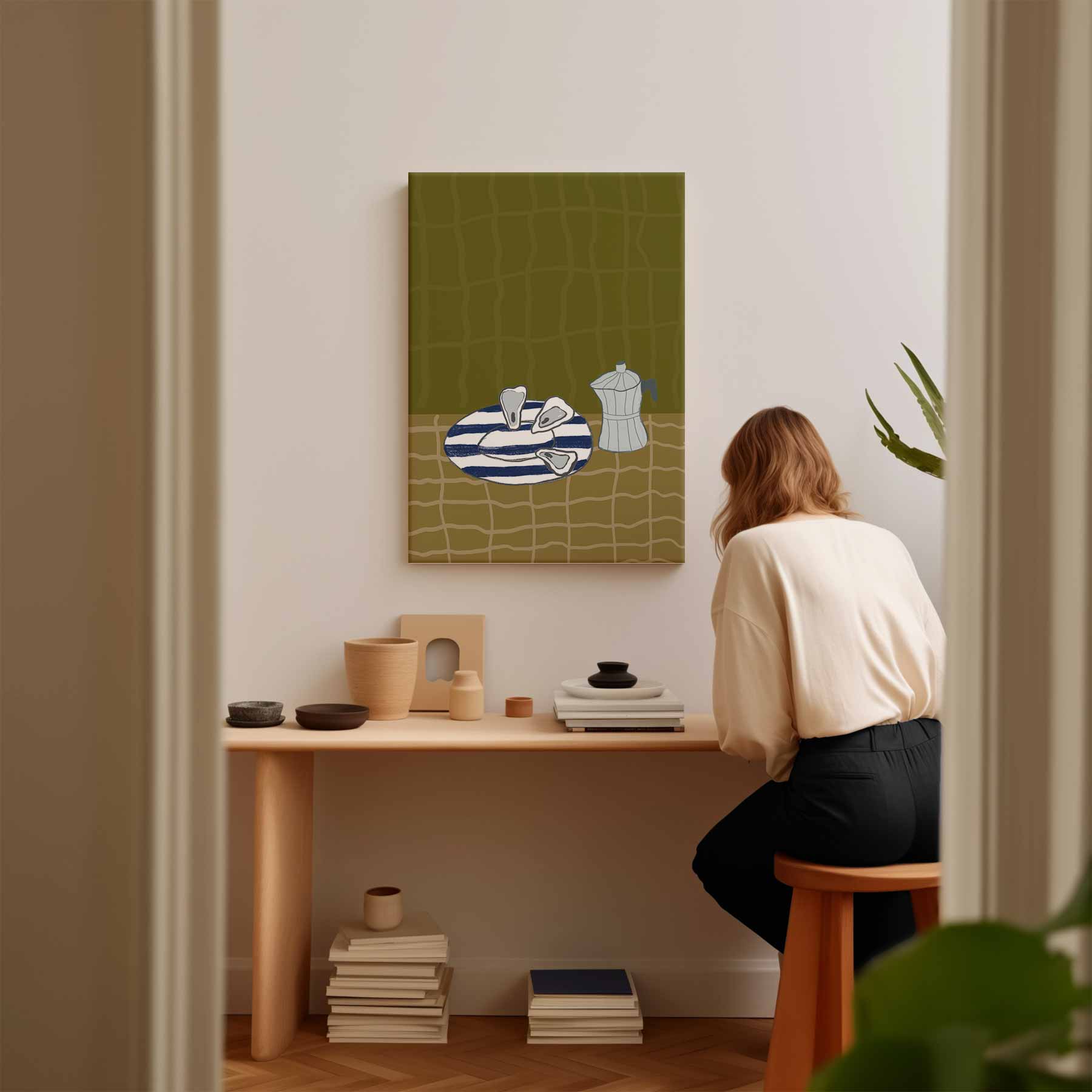 Rustieke Keuken Serenade Kunstwerk-canvas-dibond-plexiglas-wanddecoratie-WallArtistic