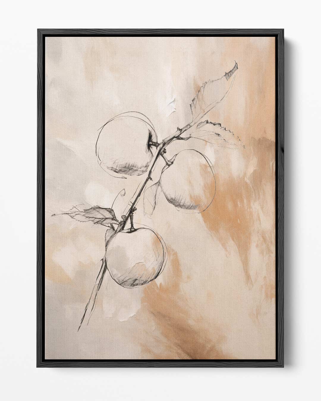Elegante Appelstudie Kunstwerk-canvas-dibond-plexiglas-wanddecoratie-WallArtistic