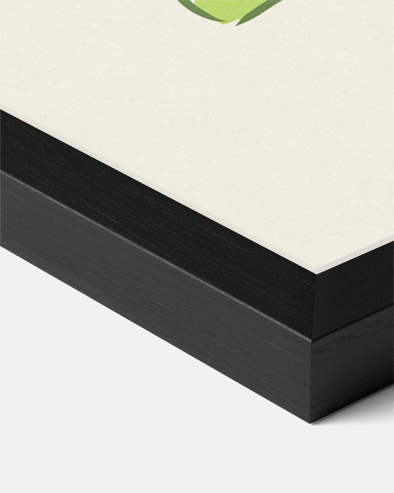 Vrolijke Groente Illustratie Poster-WallArtistic