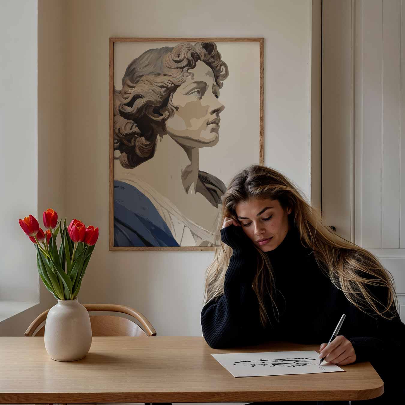 Klassieke Schoonheid Poster-WallArtistic