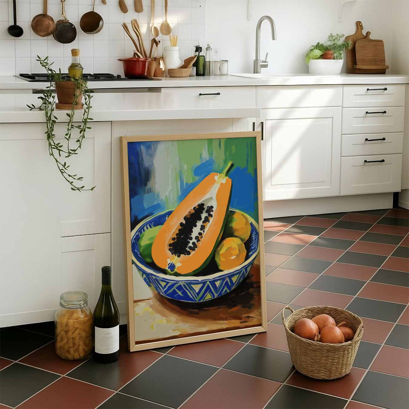 Tropische Vruchten Stilleven Poster