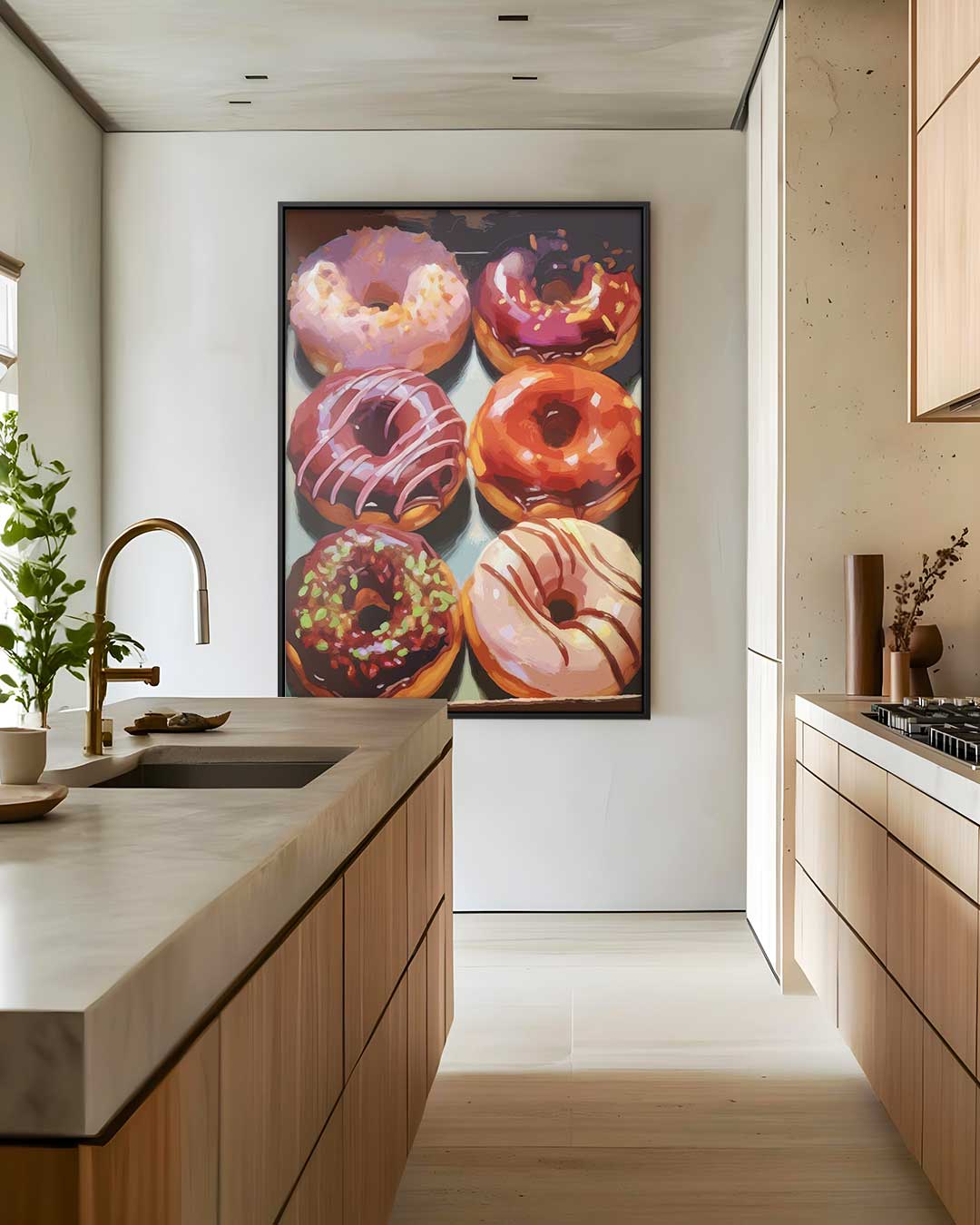Donut Droom Kunstwerk-canvas-dibond-plexiglas-wanddecoratie-WallArtistic
