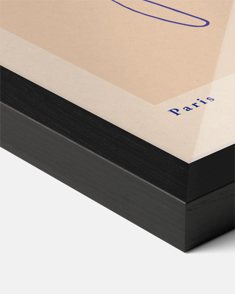 Stijlvolle Petit Déjeuner Poster-WallArtistic