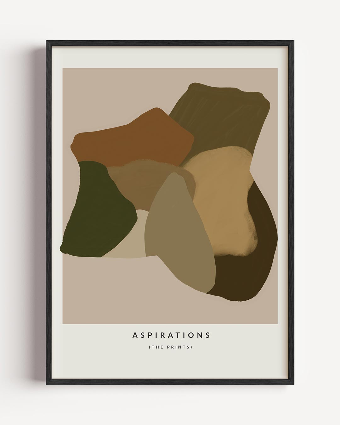 Abstracte Natuurtinten Poster-WallArtistic