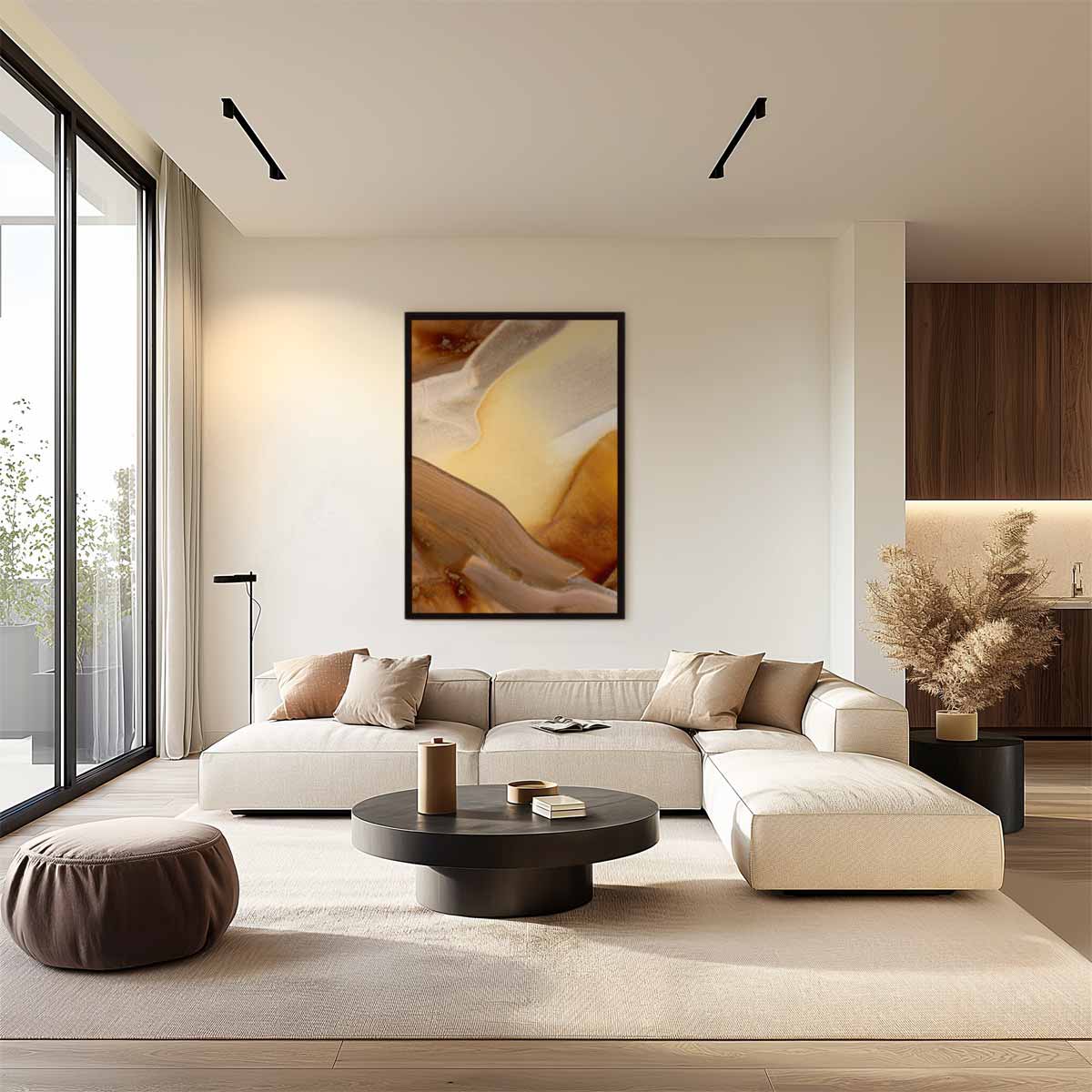 Natuurlijke Warmte Kunstwerk-canvas-dibond-plexiglas-wanddecoratie-WallArtistic
