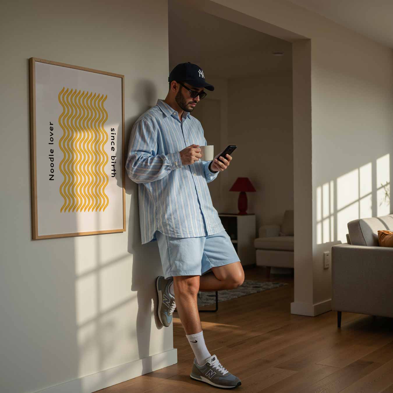 Noodle Lover Since Birth Poster-WallArtistic