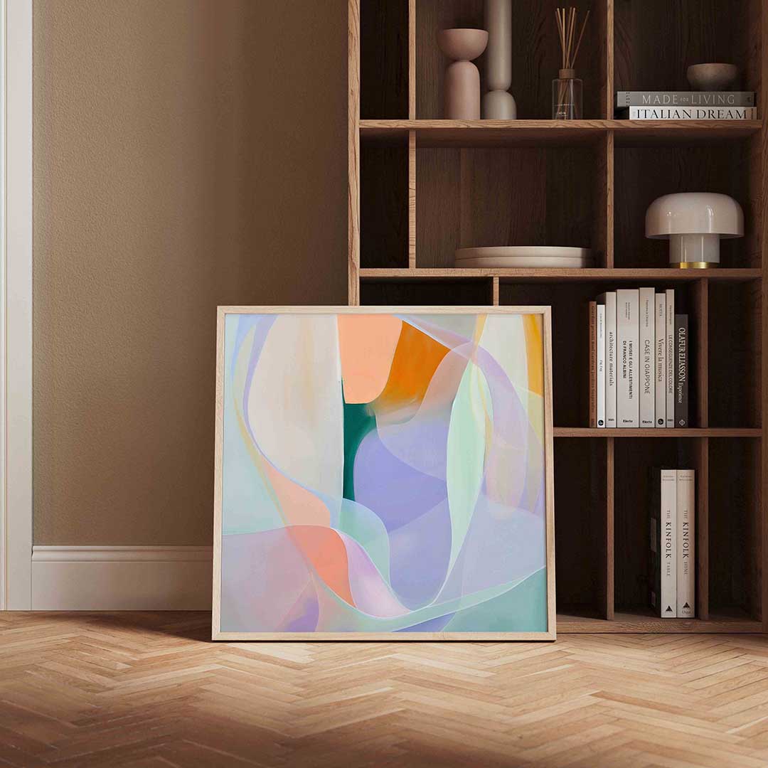 Abstracte vormen Poster