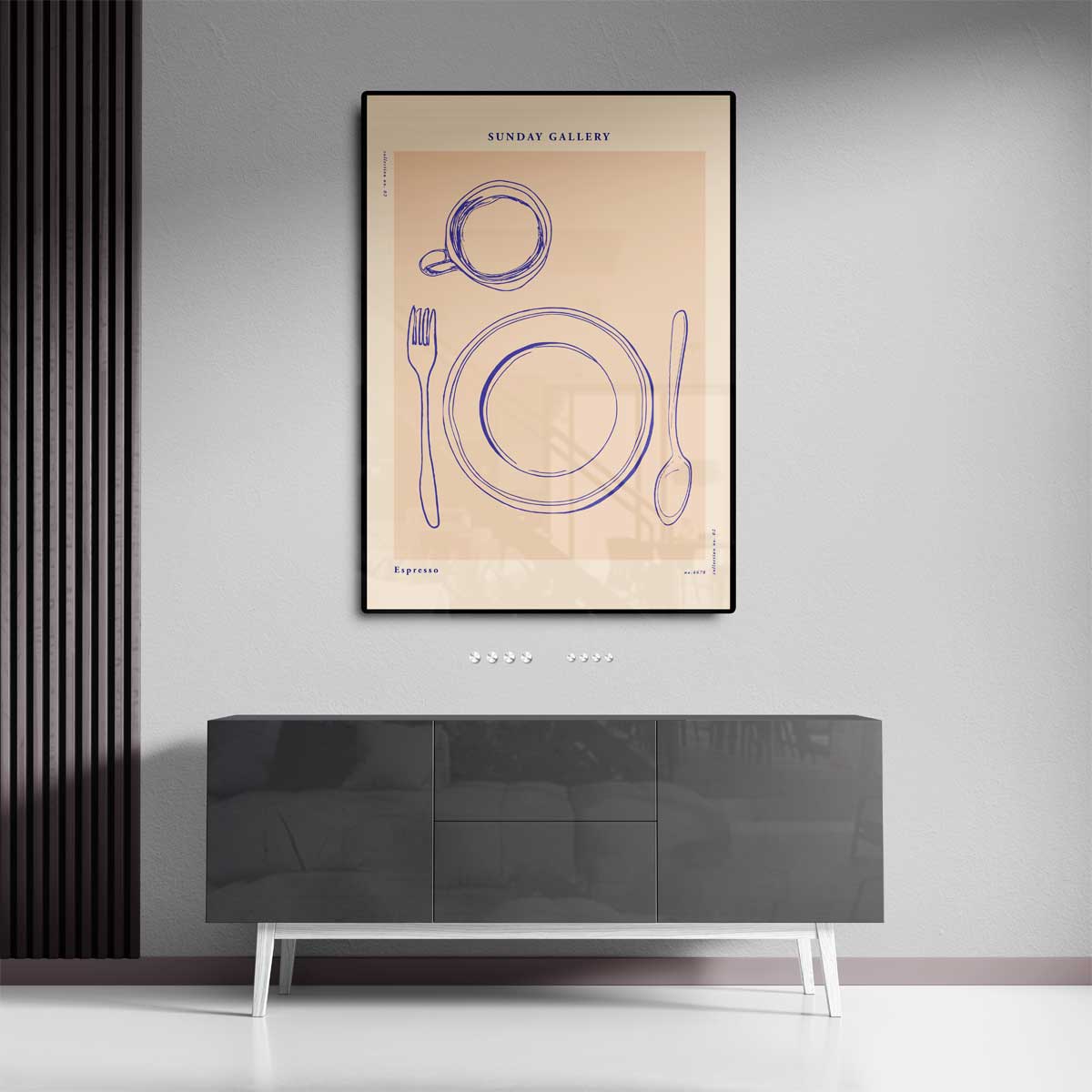 Zondagse Tafelschets Kunstwerk-canvas-dibond-plexiglas-wanddecoratie-WallArtistic