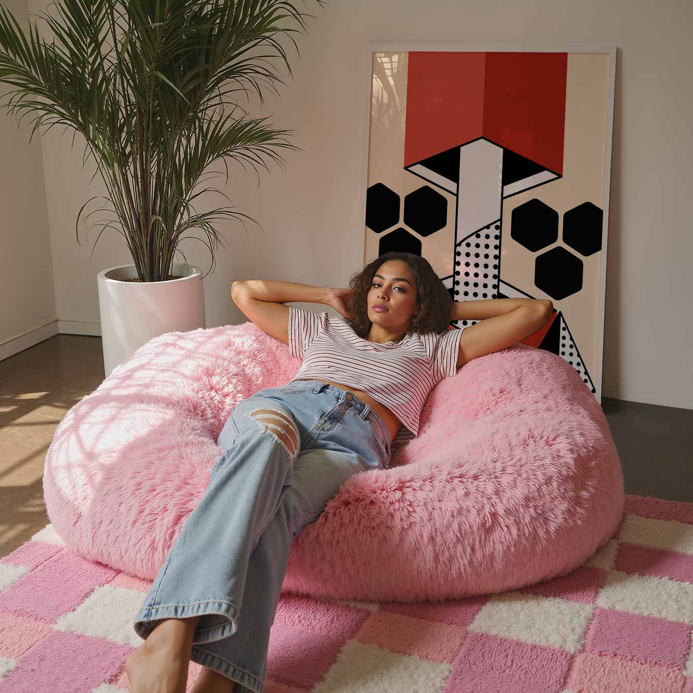 Abstracte Geometrische Kunstposter-WallArtistic