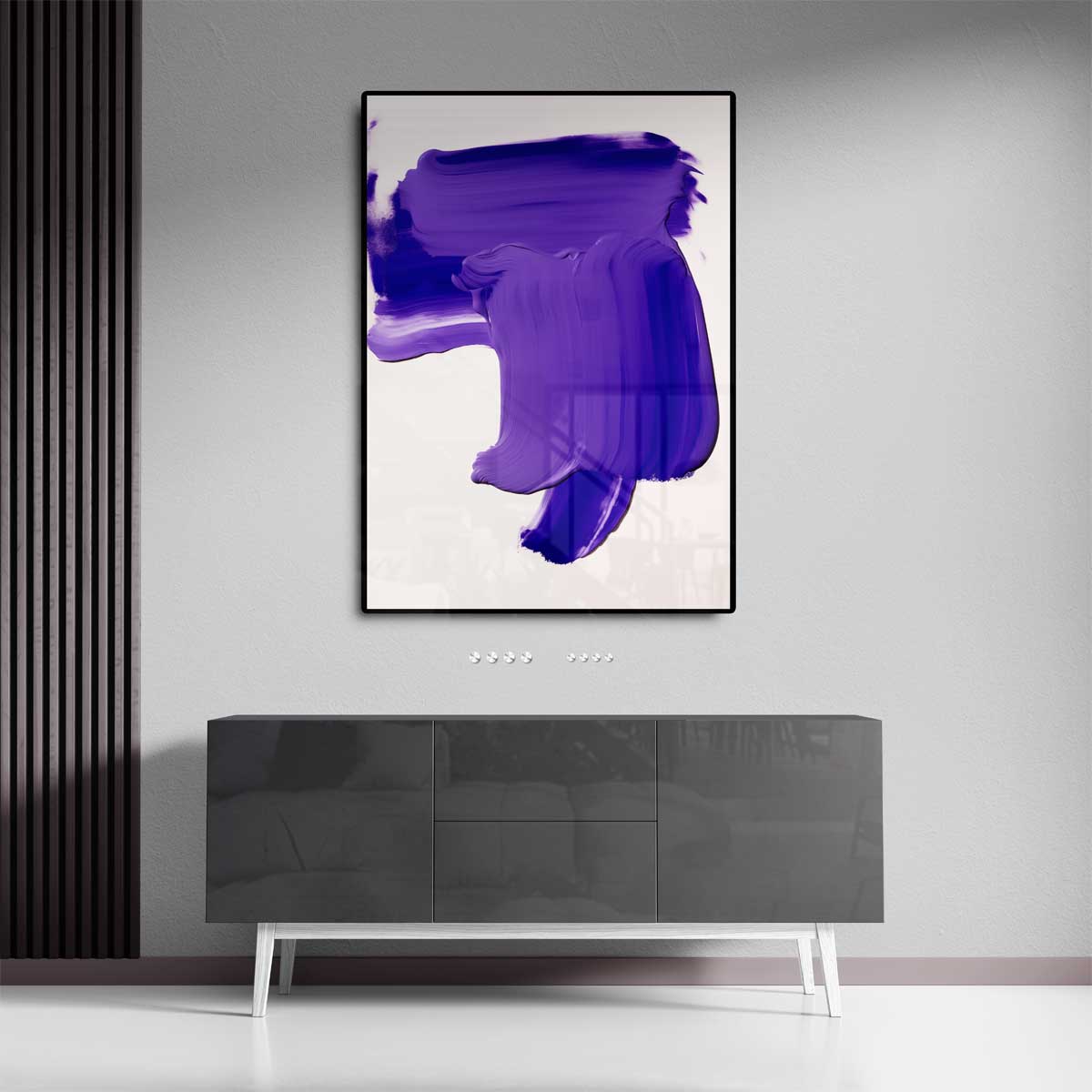 Paarse Kracht Kunstwerk-canvas-dibond-plexiglas-wanddecoratie-WallArtistic