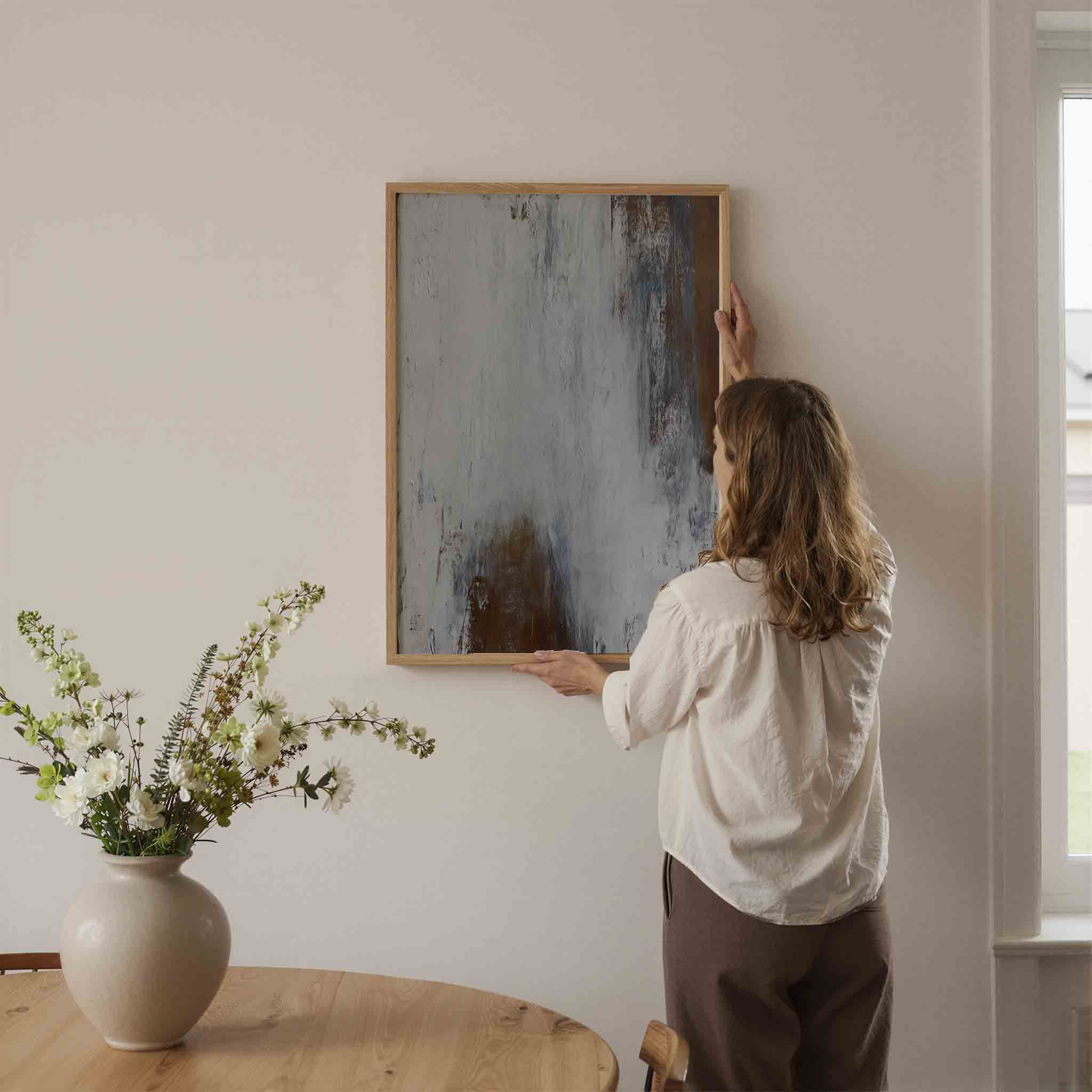 Abstracte textuur Poster