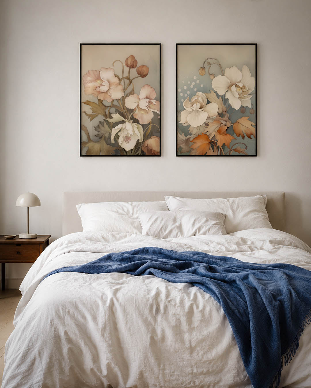 Bloemrijke sereniteit Posterset