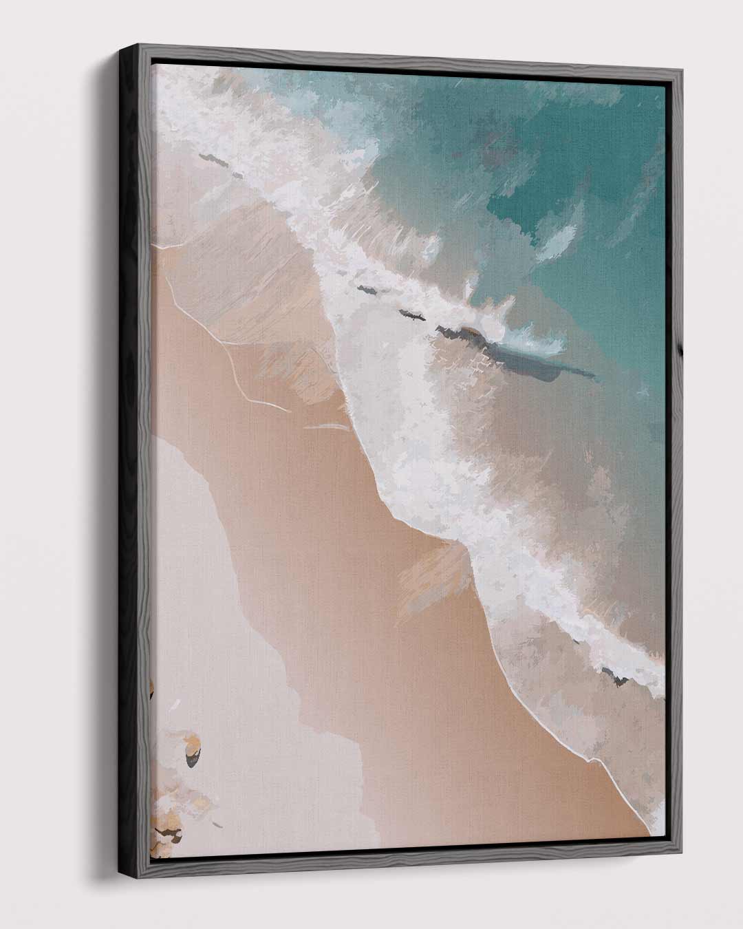Dromerige Zeegezichten Kunstwerk-canvas-dibond-plexiglas-wanddecoratie-WallArtistic