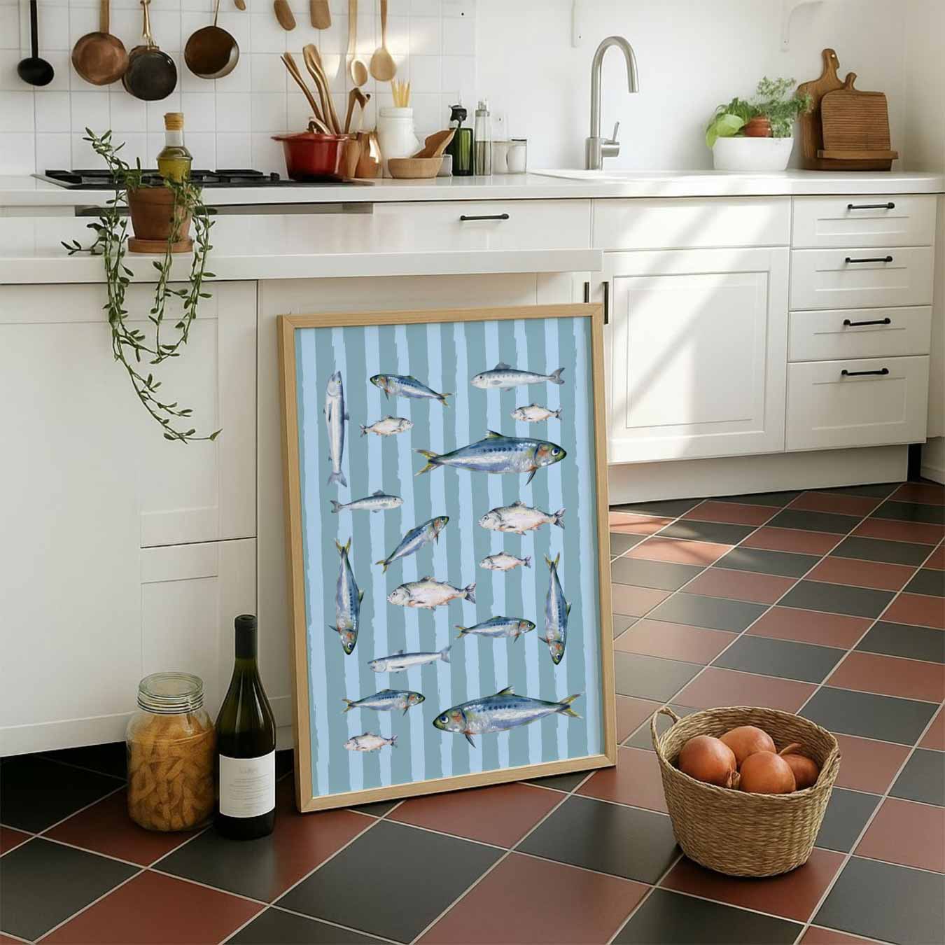 Zee Avontuur Vissen Poster