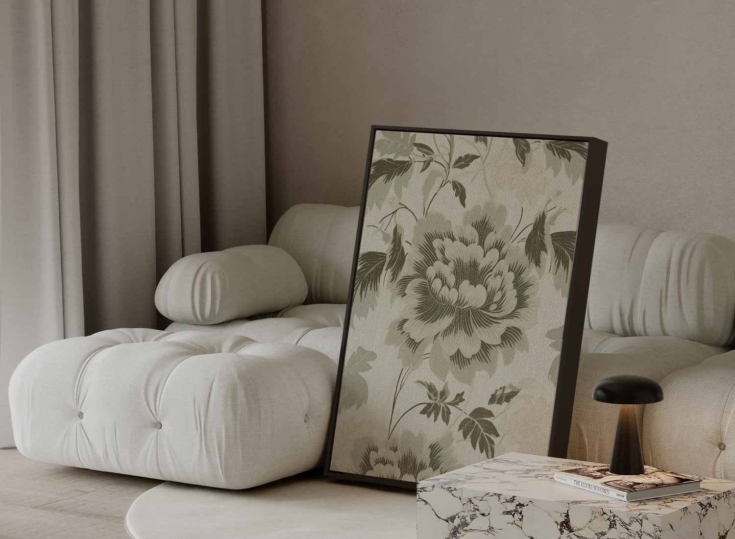 Bloemenpracht Wandtapijt Kunstwerk-canvas-dibond-plexiglas-wanddecoratie-WallArtistic