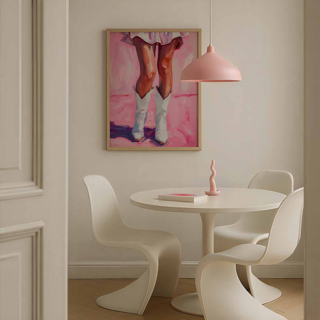 Stijlvolle Cowboy Glamour Poster