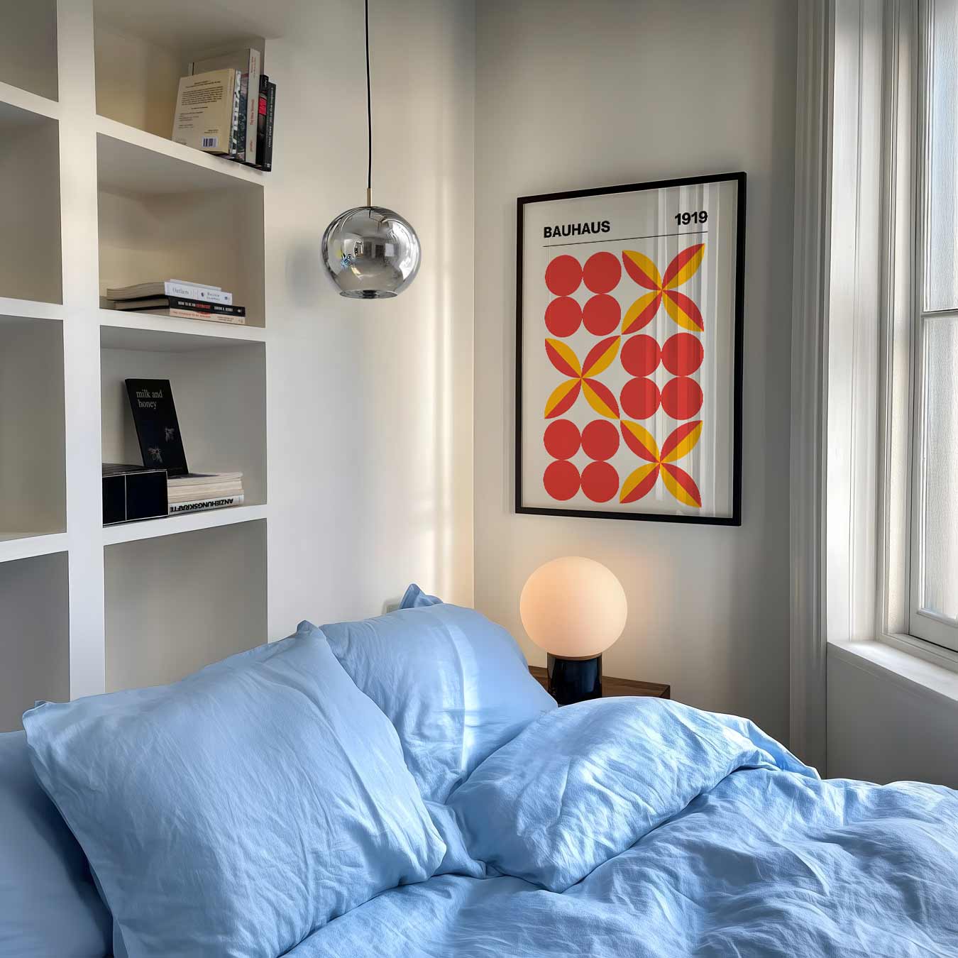 Retro Bauhaus Kunstposter