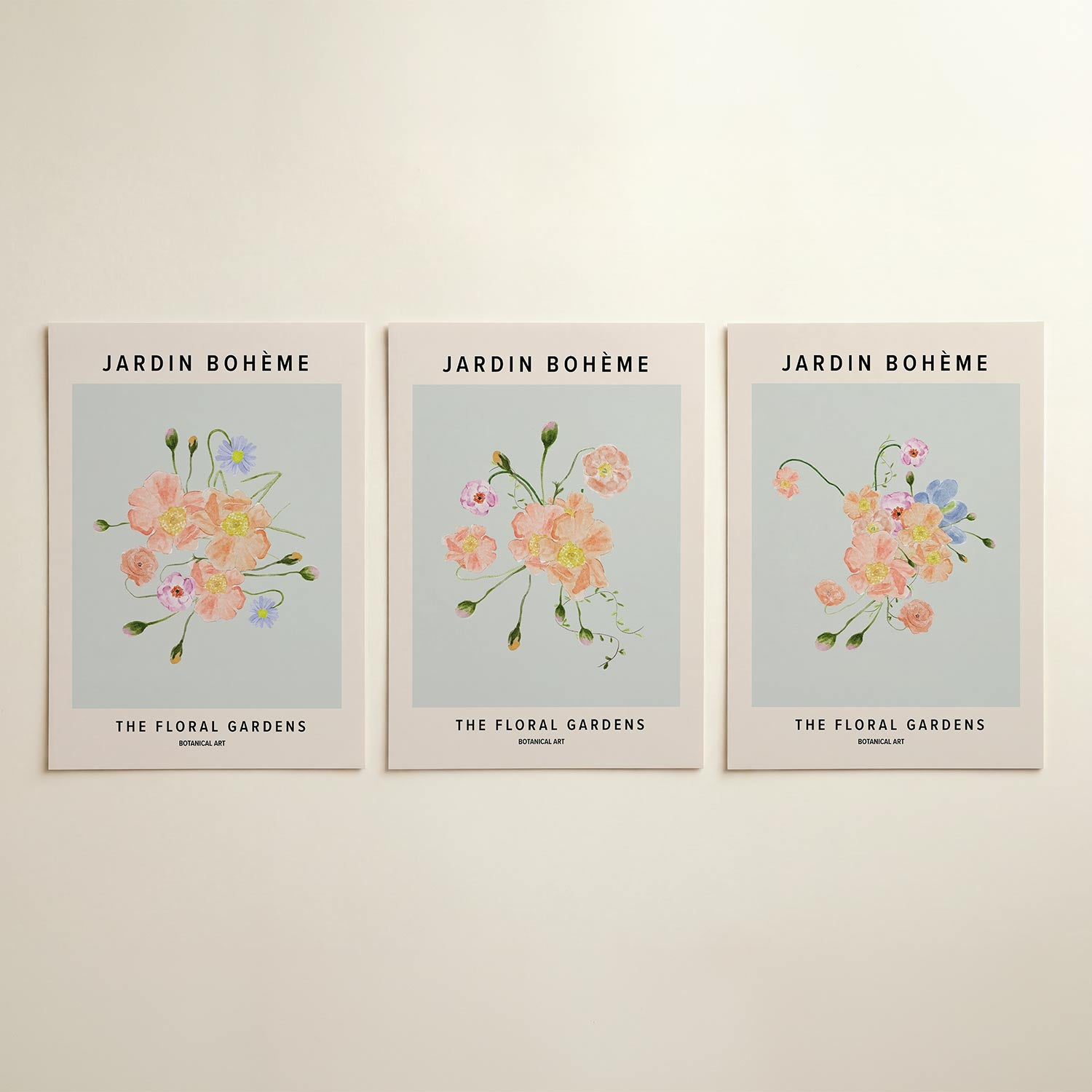 Bloemenpracht Posterset