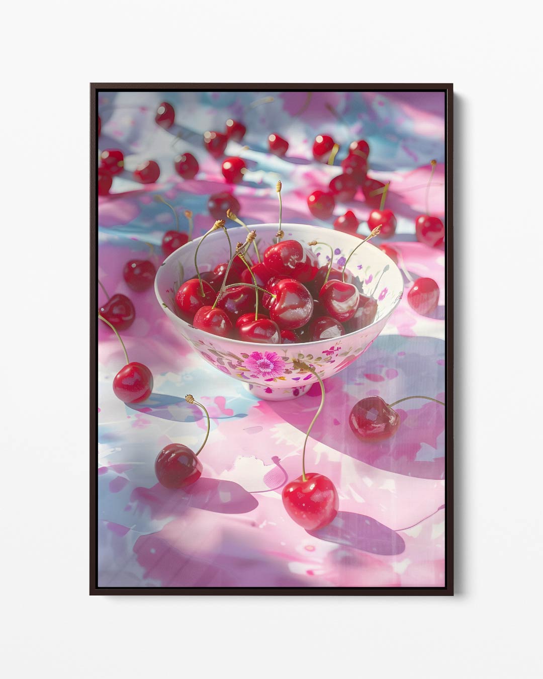 Ode aan de Kersen Kunstwerk-canvas-dibond-plexiglas-wanddecoratie-WallArtistic