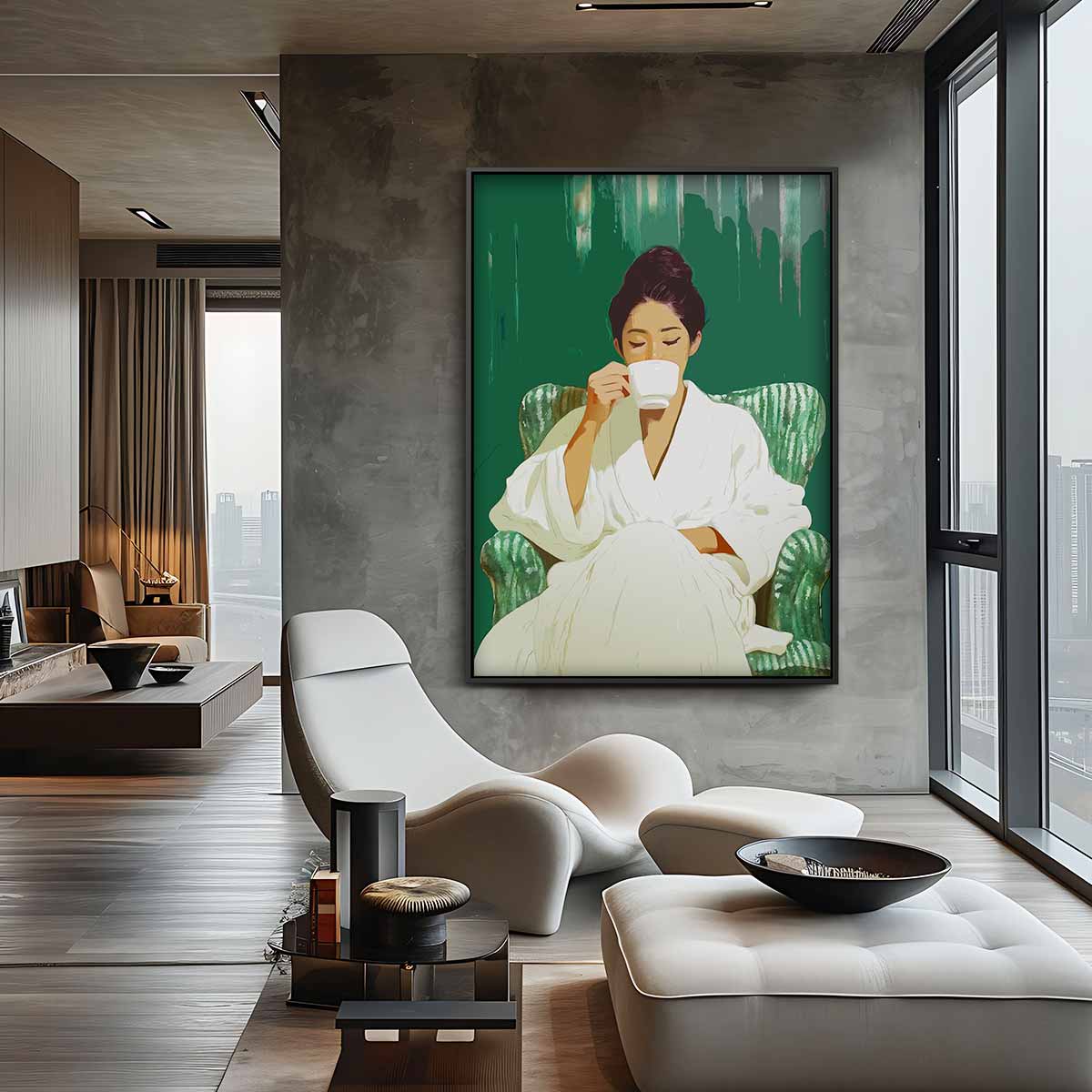 Moment van Rust Kunstwerk-canvas-dibond-plexiglas-wanddecoratie-WallArtistic