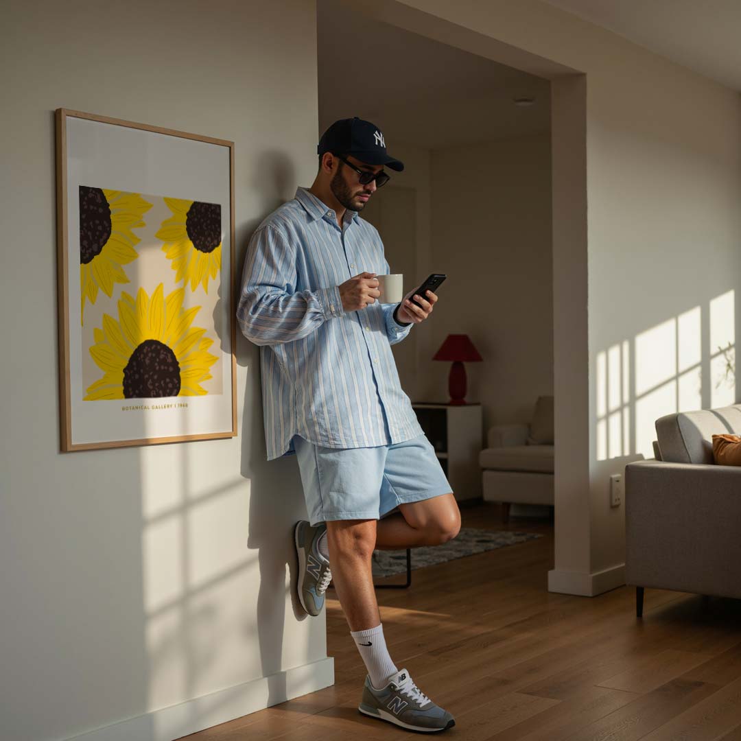 Stralende Zonnebloemen Poster-WallArtistic